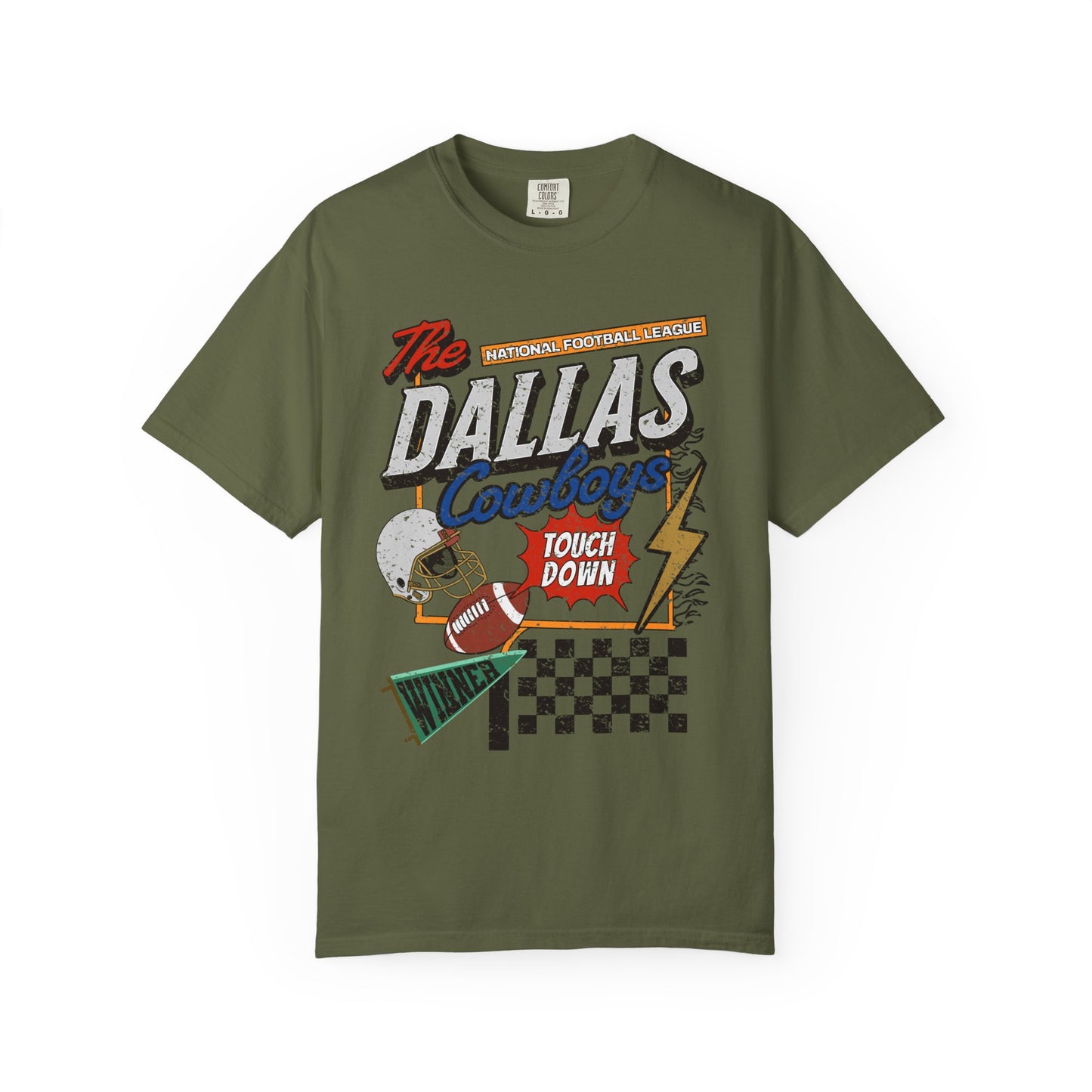 The Dallas Cowboys Tee - Comfort Colors