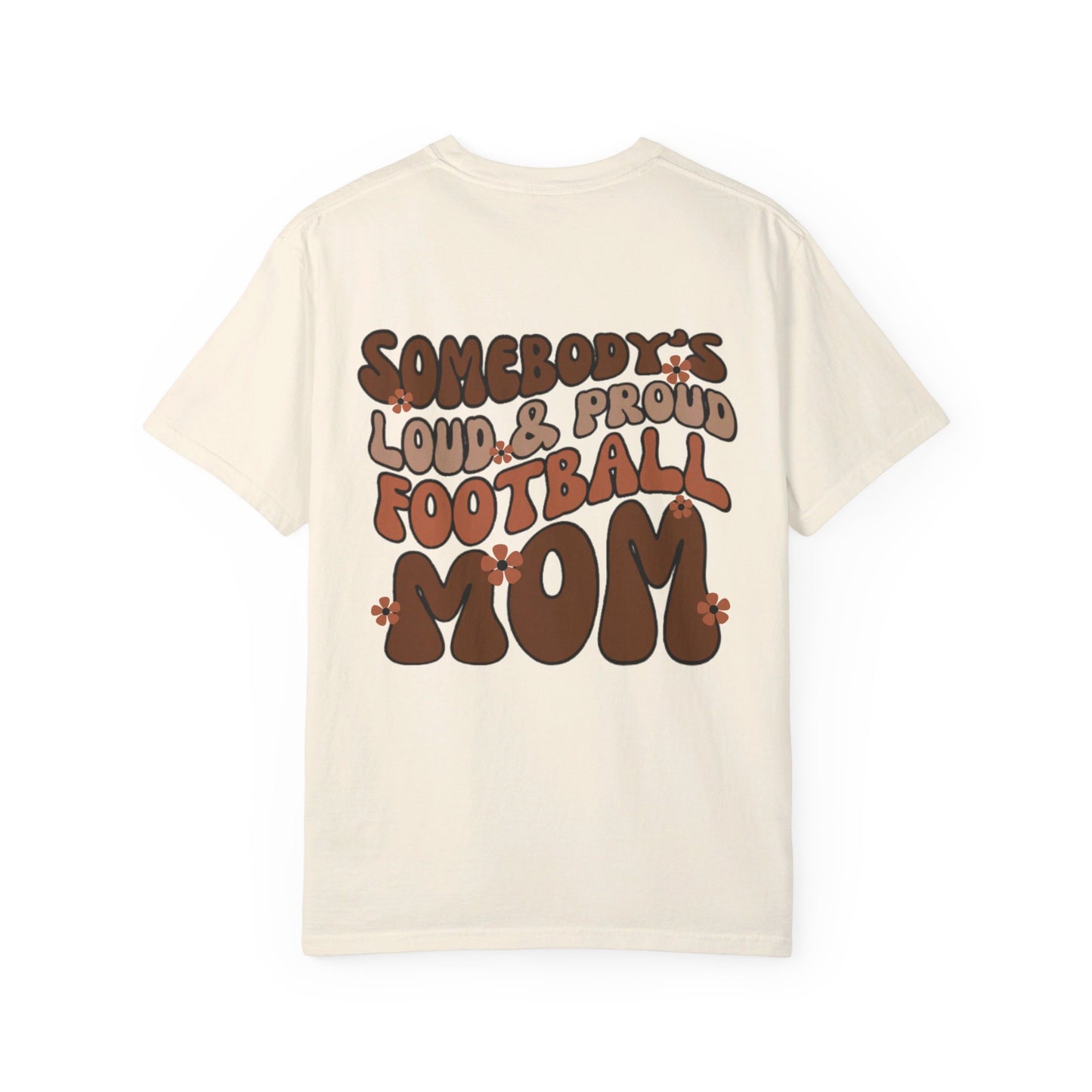 Football Mom Front/Back Tee - Comfort Colors