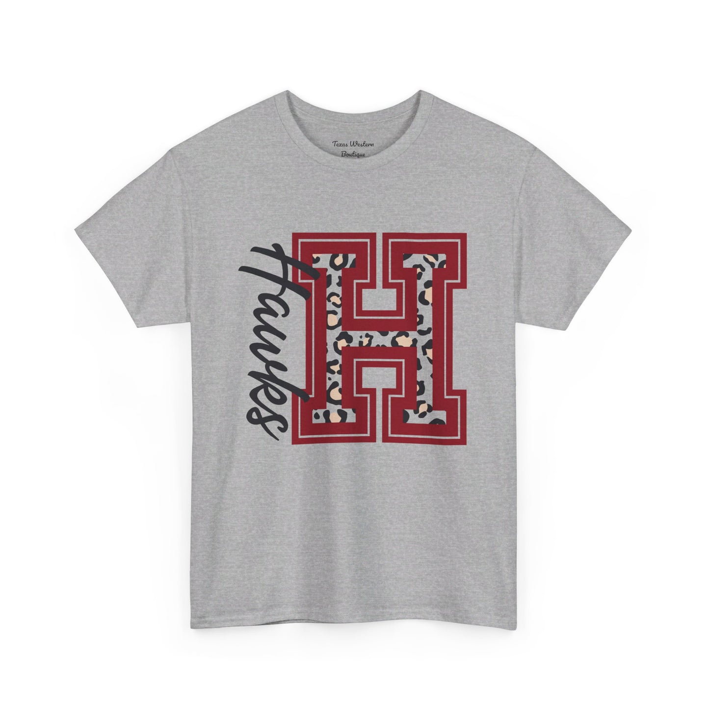 Hawks Cheetah Tee - Gildan