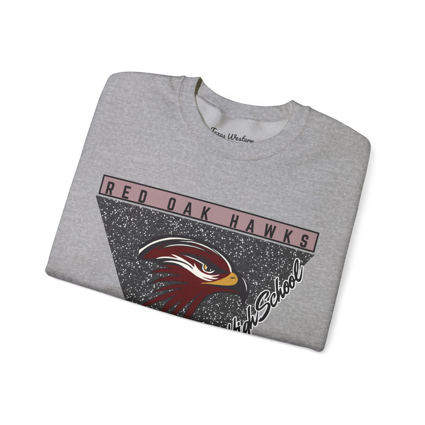 Hawks Triangle Crewneck - Gildan