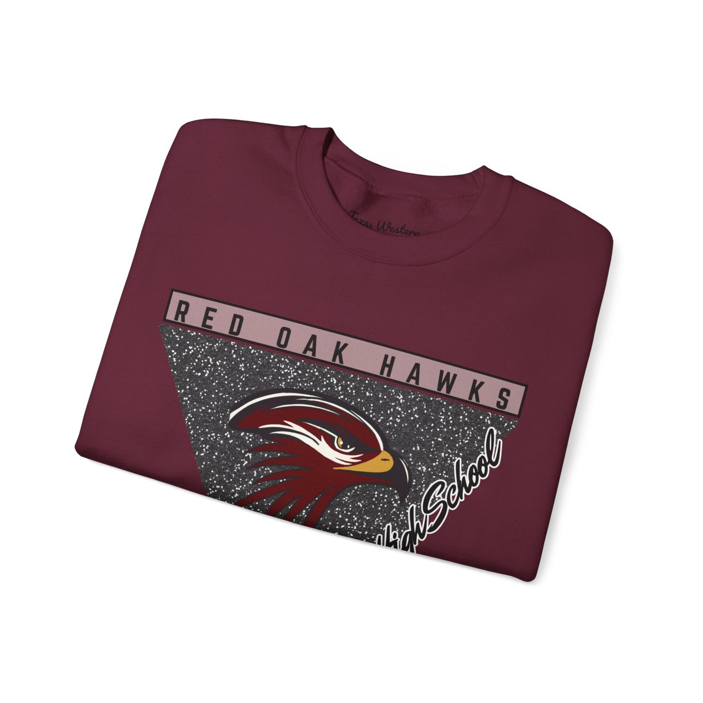 Hawks Triangle Crewneck - Gildan
