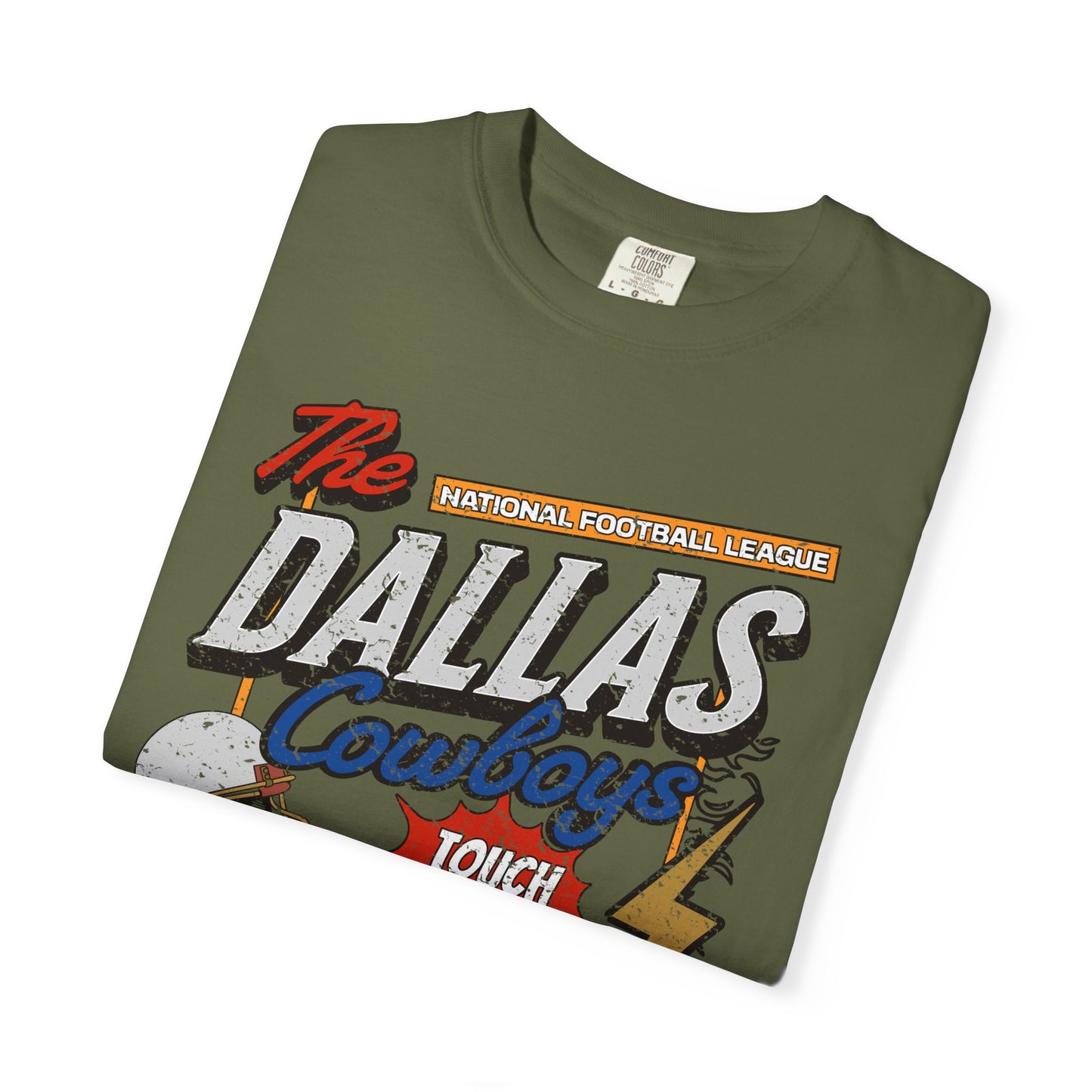The Dallas Cowboys Tee - Comfort Colors