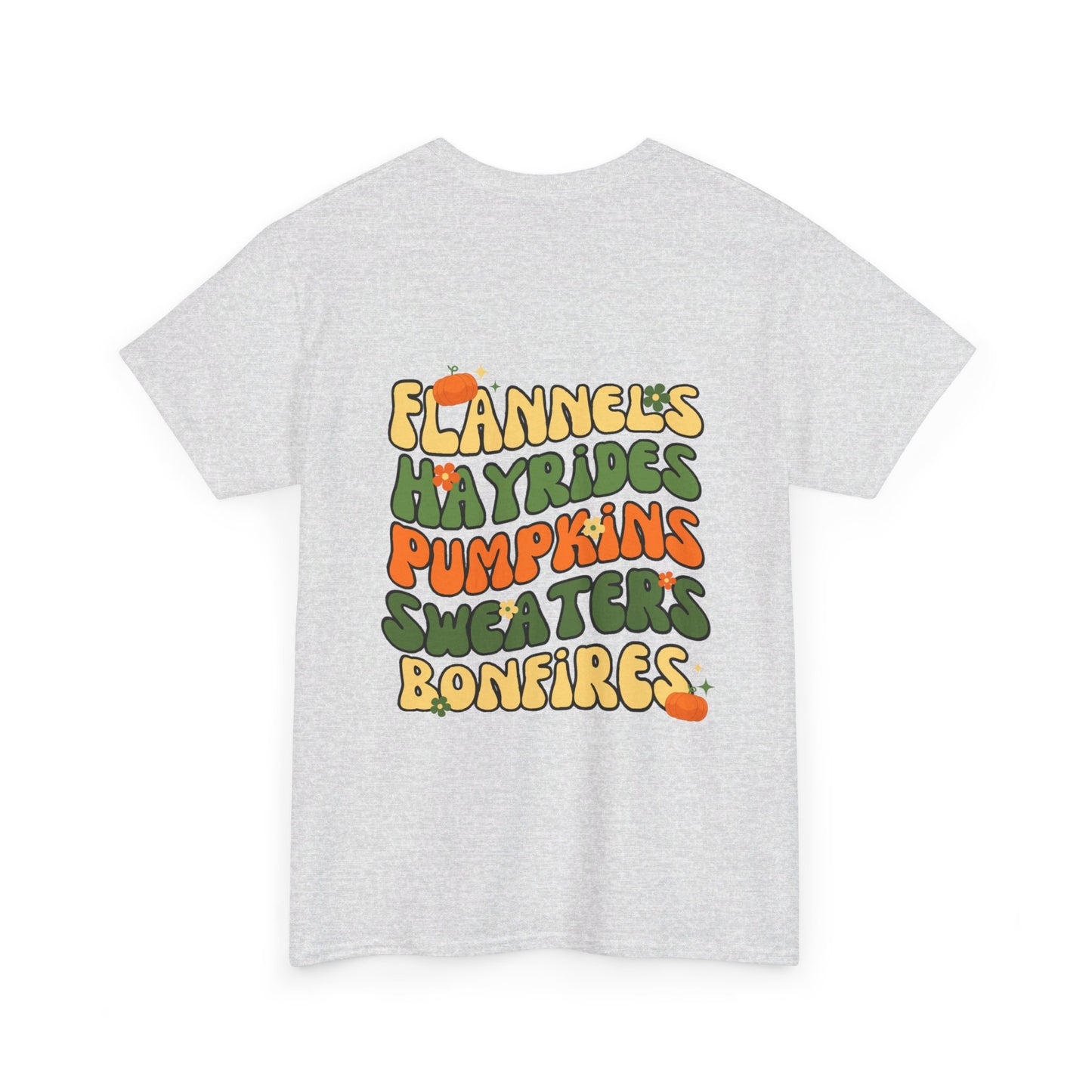 Fall Things Tee Front/Back Design - Gildan