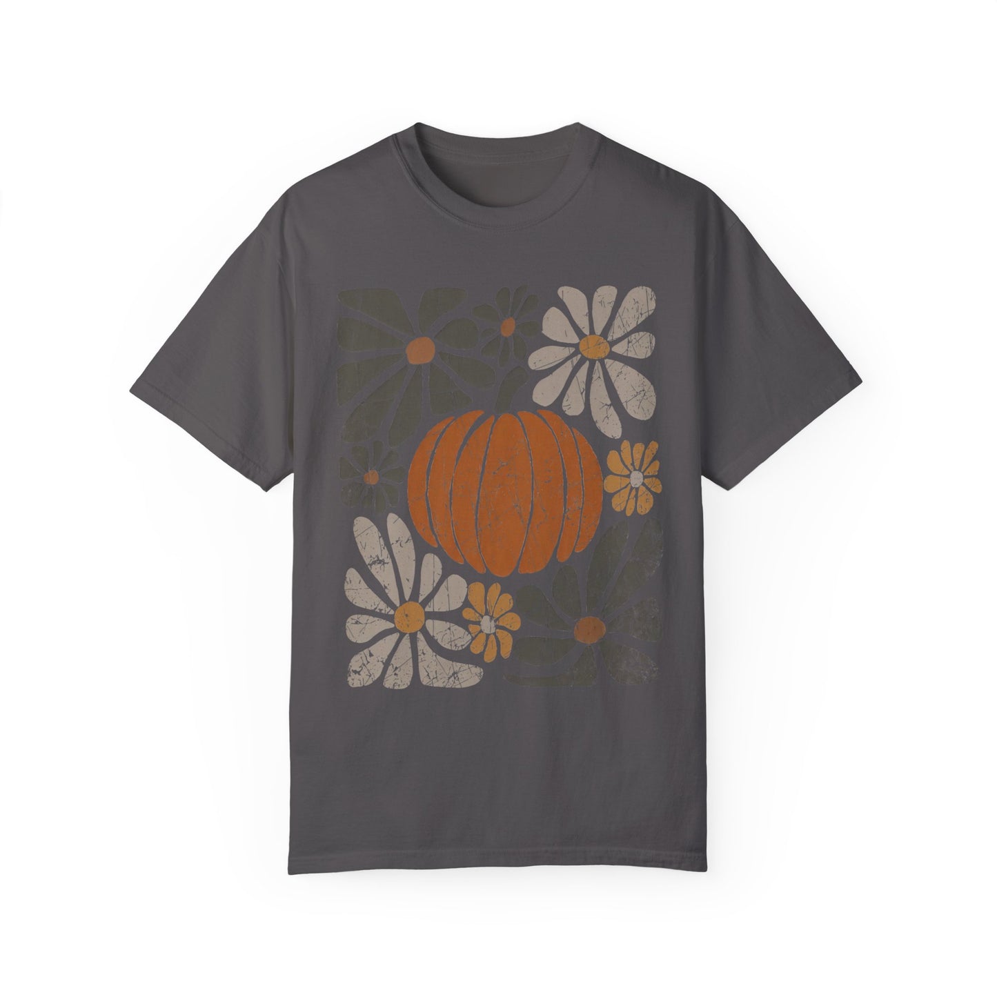 Boho Pumpkin Dark Tee - Comfort Colors