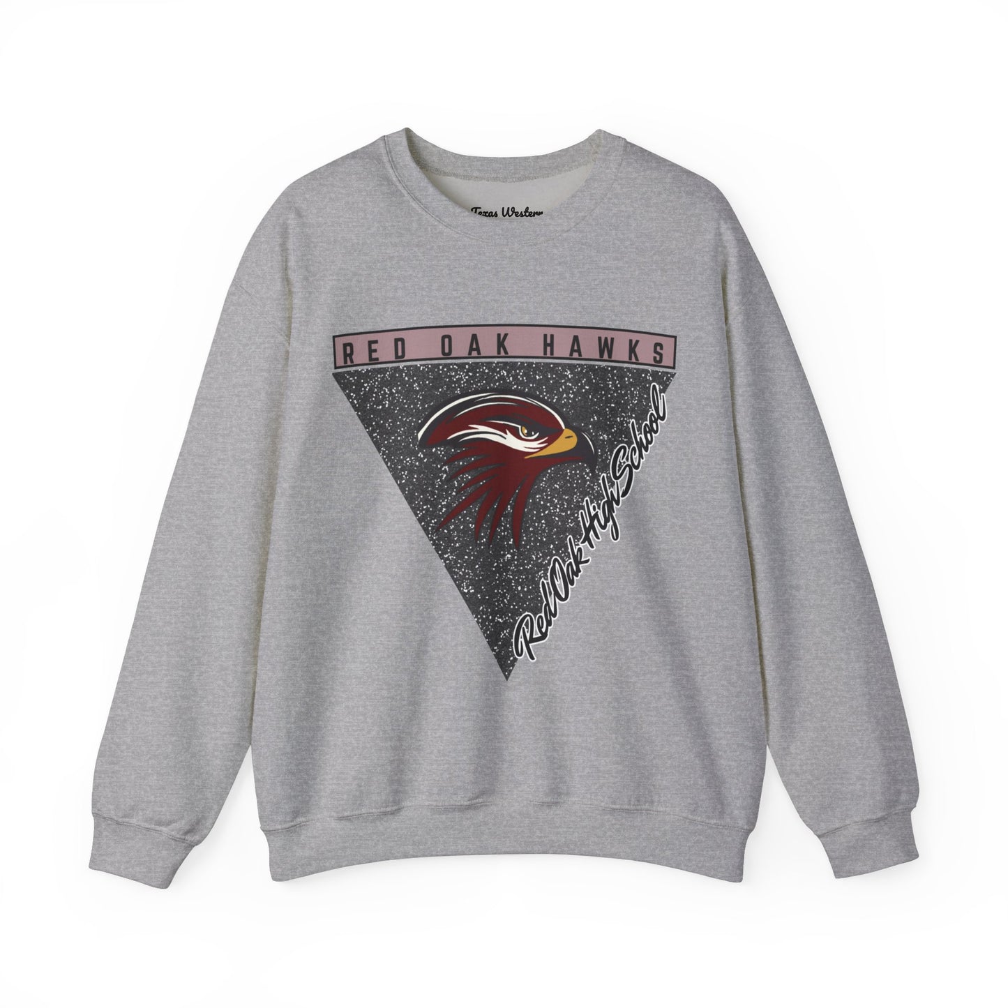 Hawks Triangle Crewneck - Gildan