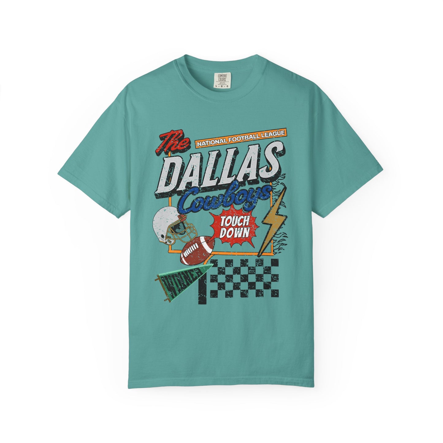The Dallas Cowboys Tee - Comfort Colors