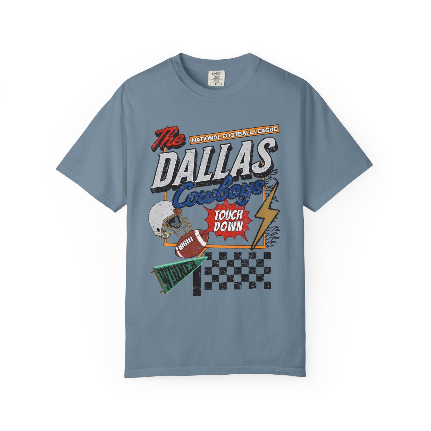 The Dallas Cowboys Tee - Comfort Colors