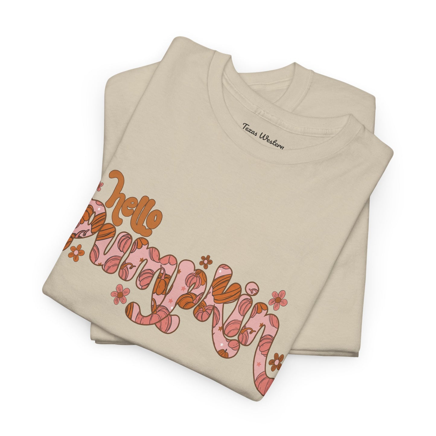 Hello Pumpkin Tee - Gildan