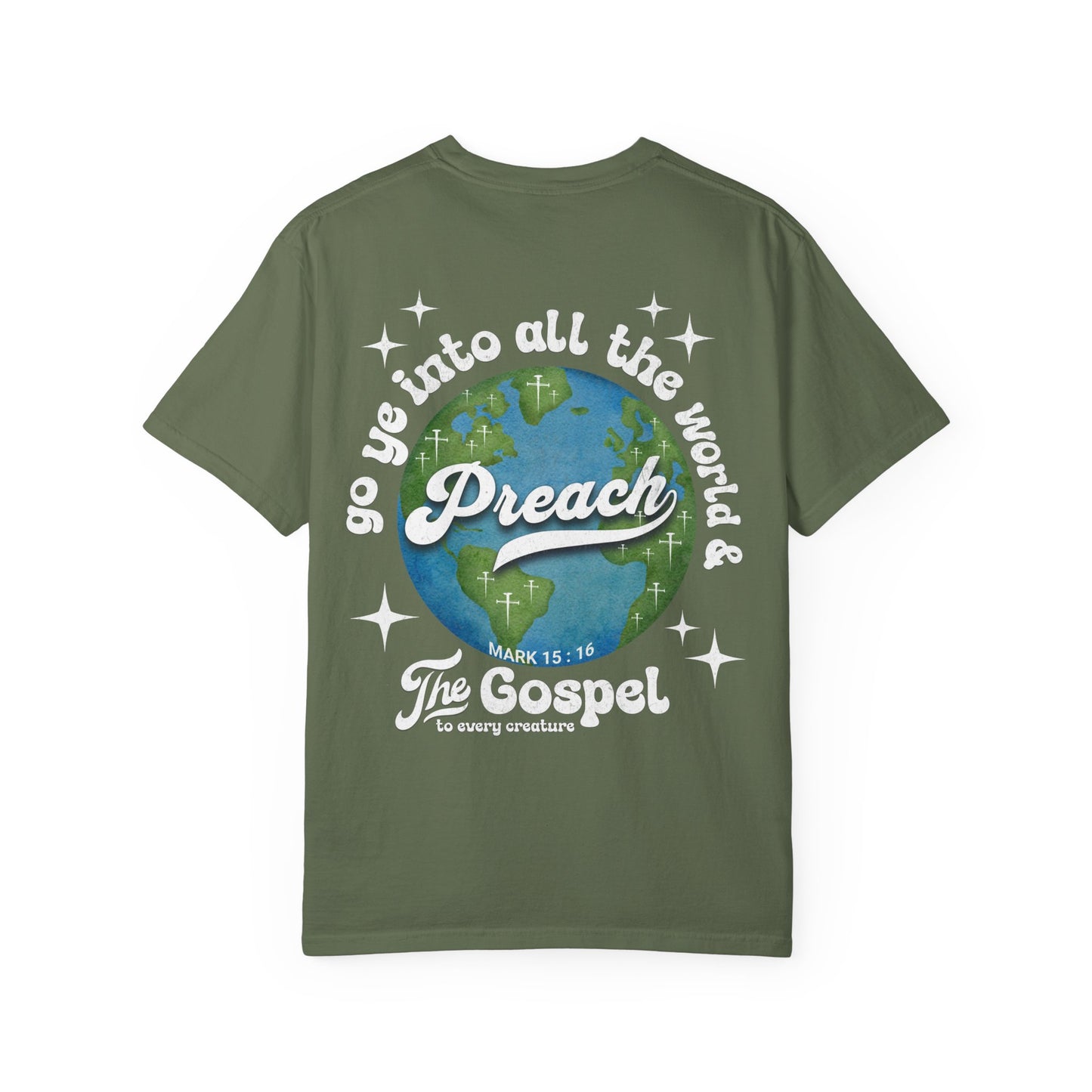 Preach the Gospel Tee - Comfort Colors