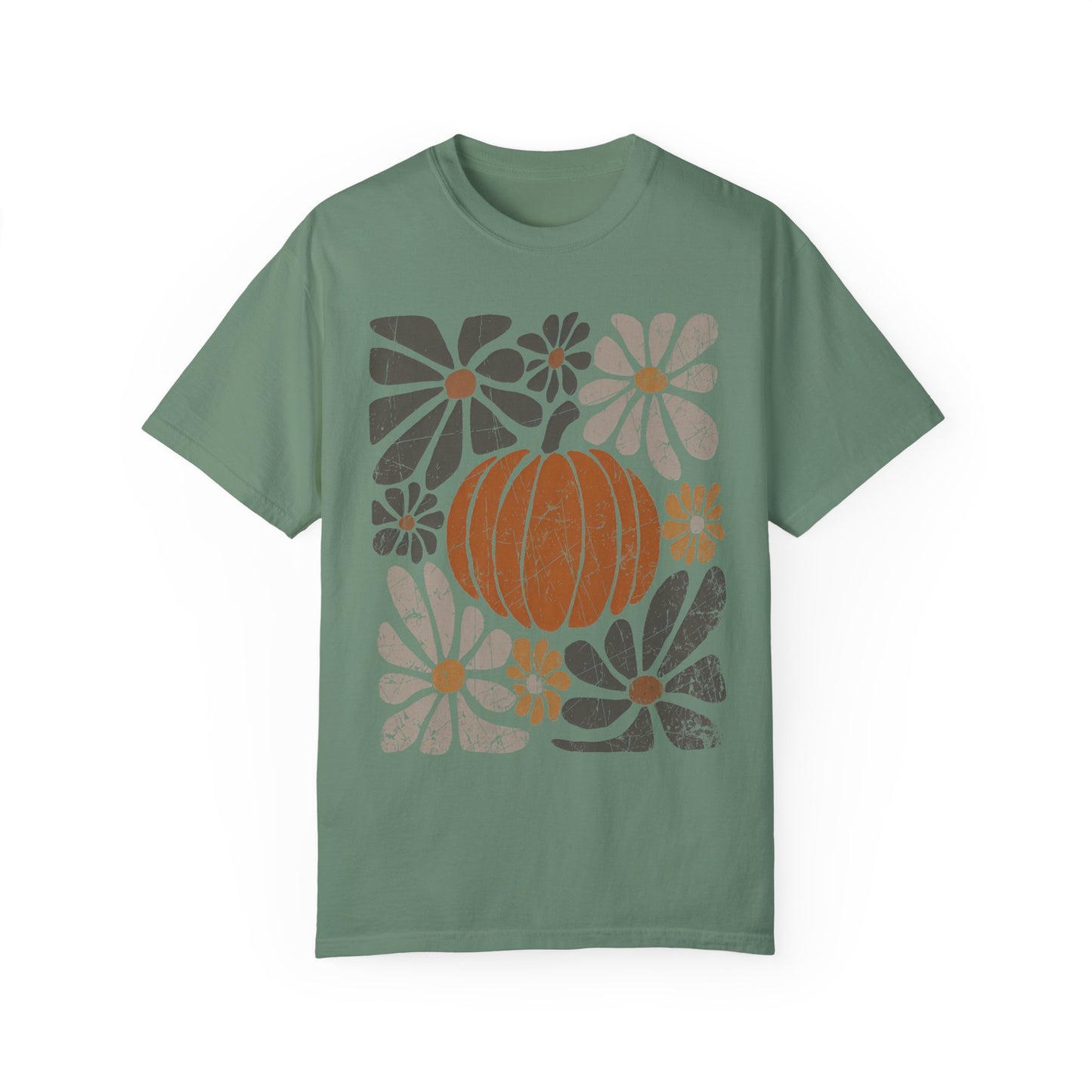 Boho Pumpkin Dark Tee - Comfort Colors