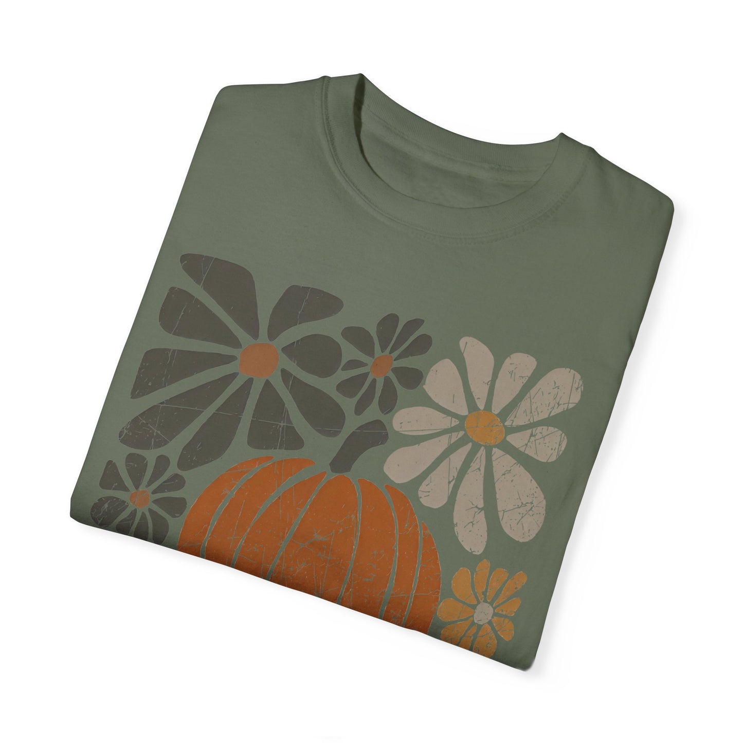 Boho Pumpkin Dark Tee - Comfort Colors