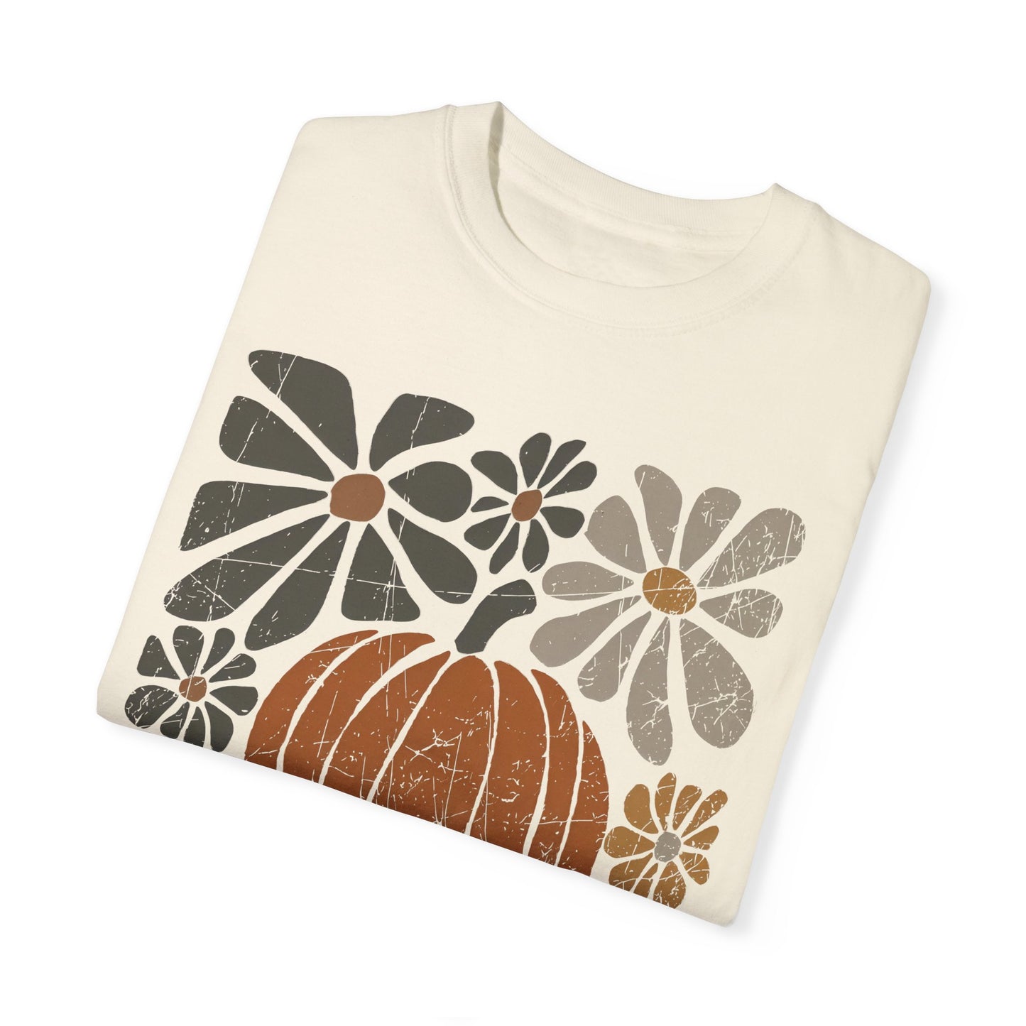 Boho Pumpkin Dark Tee - Comfort Colors
