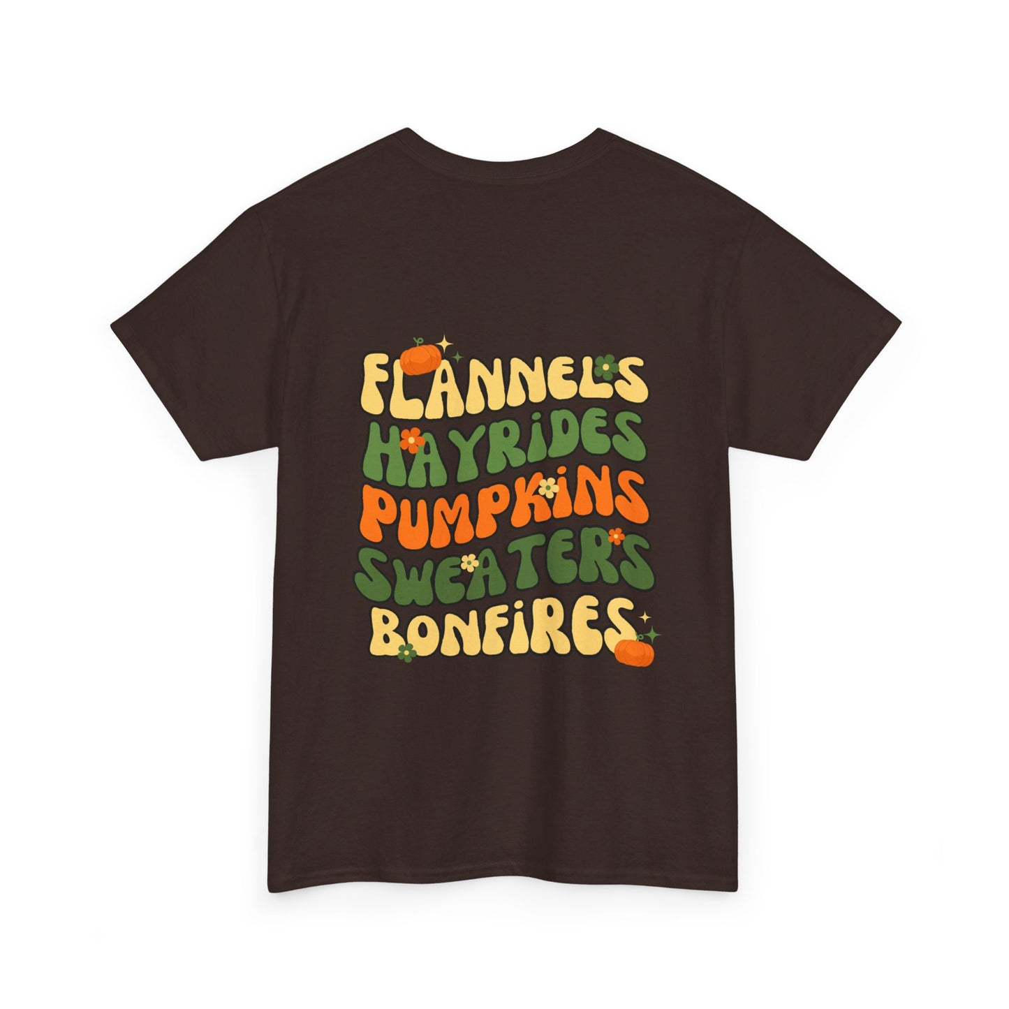 Fall Things Tee Front/Back Design - Gildan
