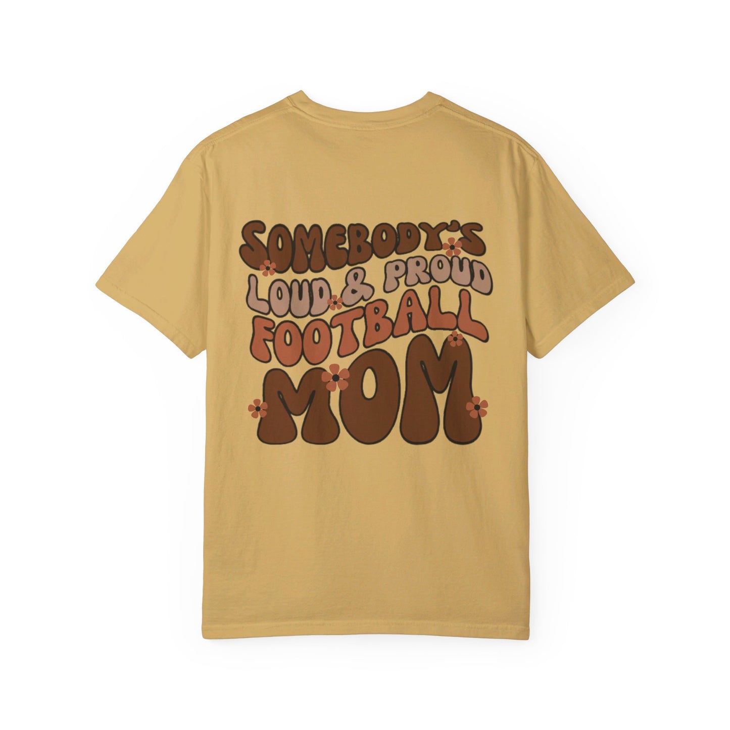 Football Mom Front/Back Tee - Comfort Colors