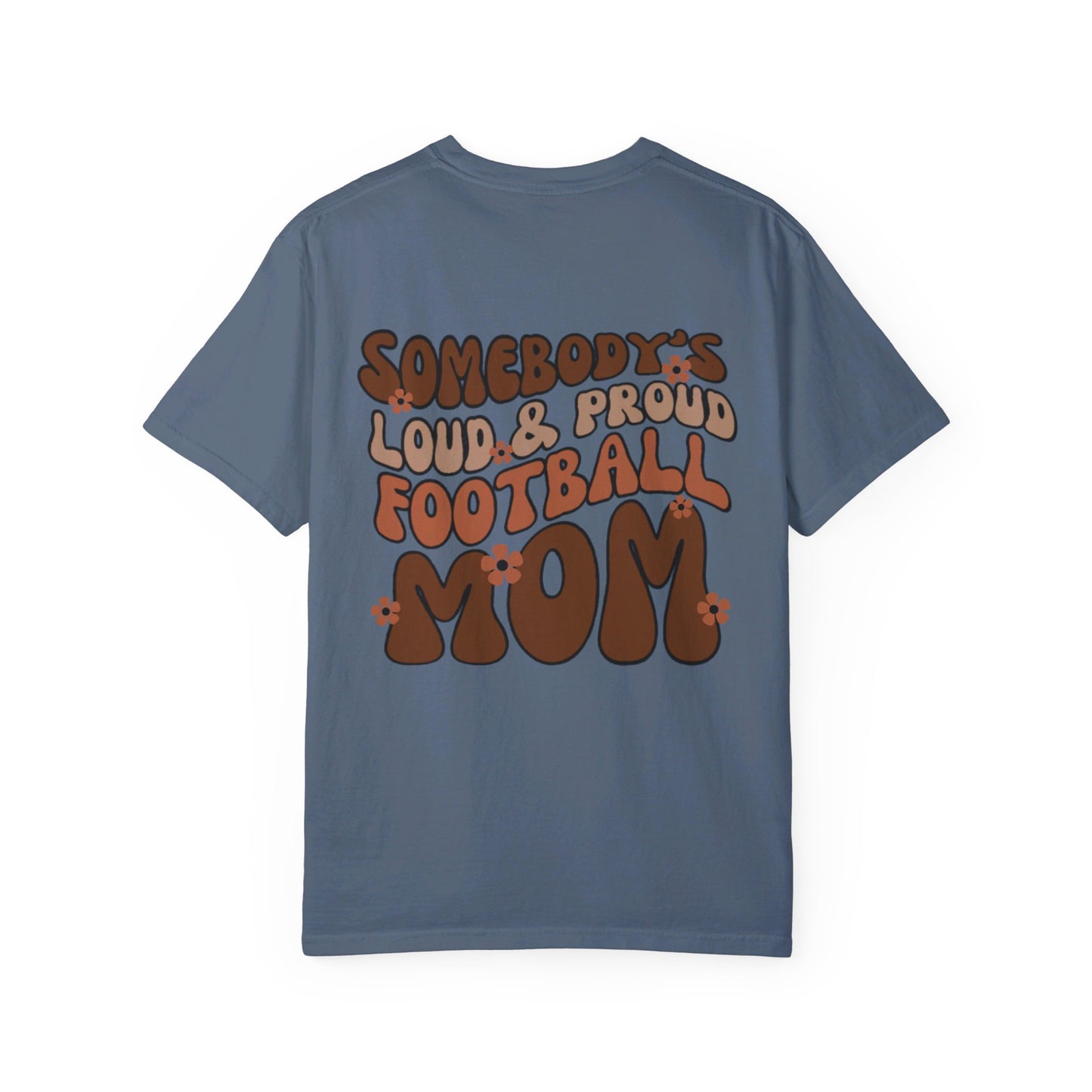 Football Mom Front/Back Tee - Comfort Colors