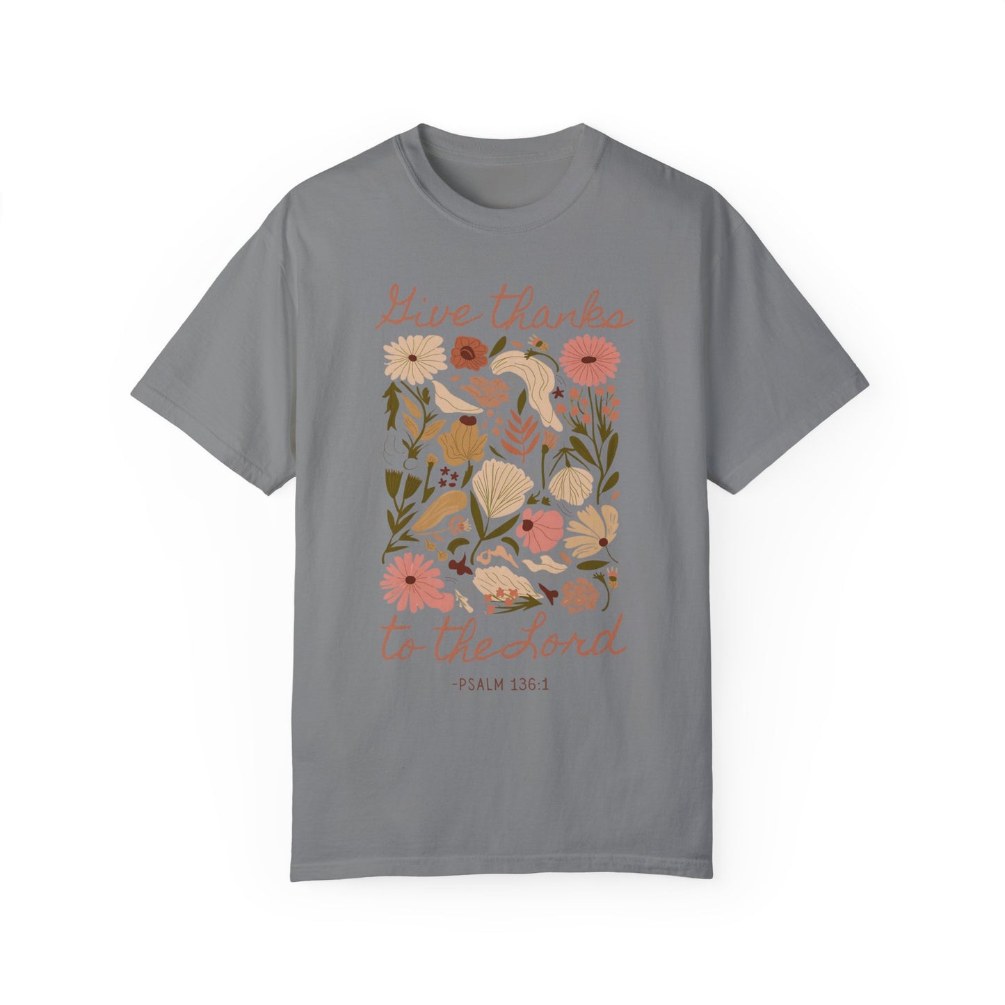 Give Thanks Boho Tee - Comfort Colors