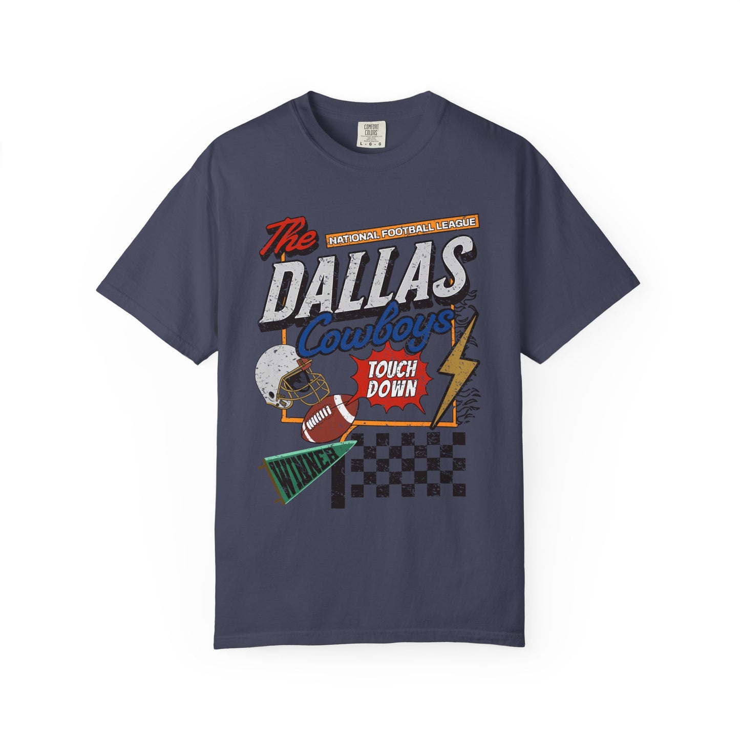 The Dallas Cowboys Tee - Comfort Colors