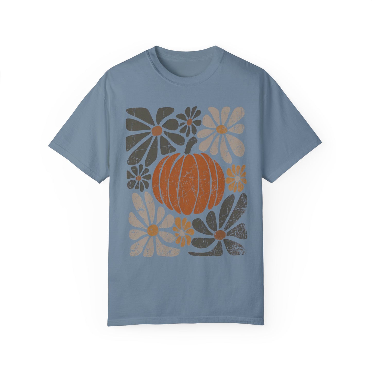 Boho Pumpkin Dark Tee - Comfort Colors