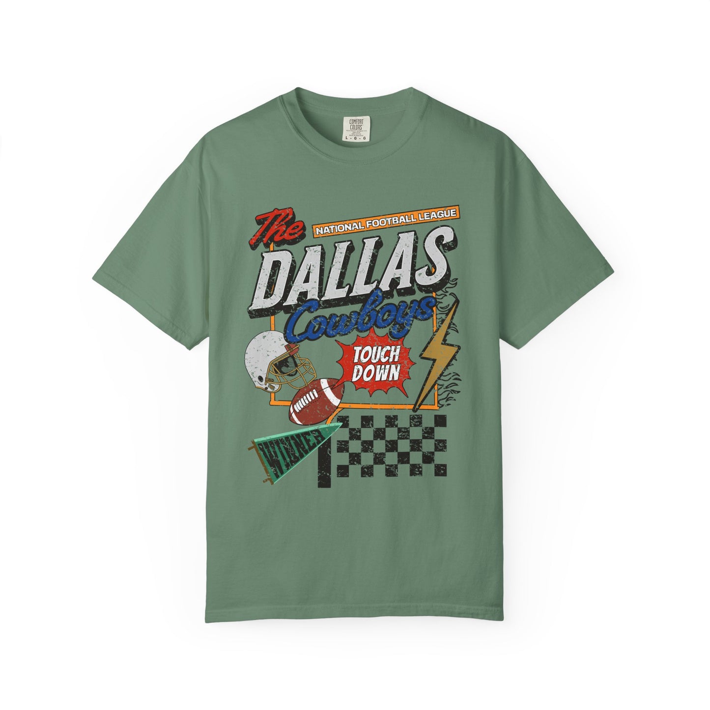 The Dallas Cowboys Tee - Comfort Colors