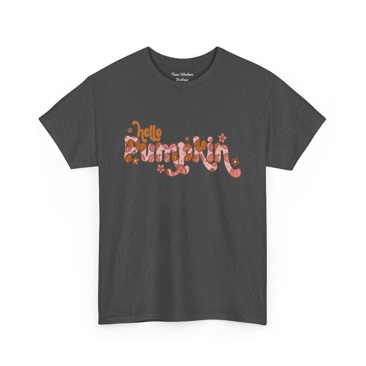 Hello Pumpkin Tee - Gildan