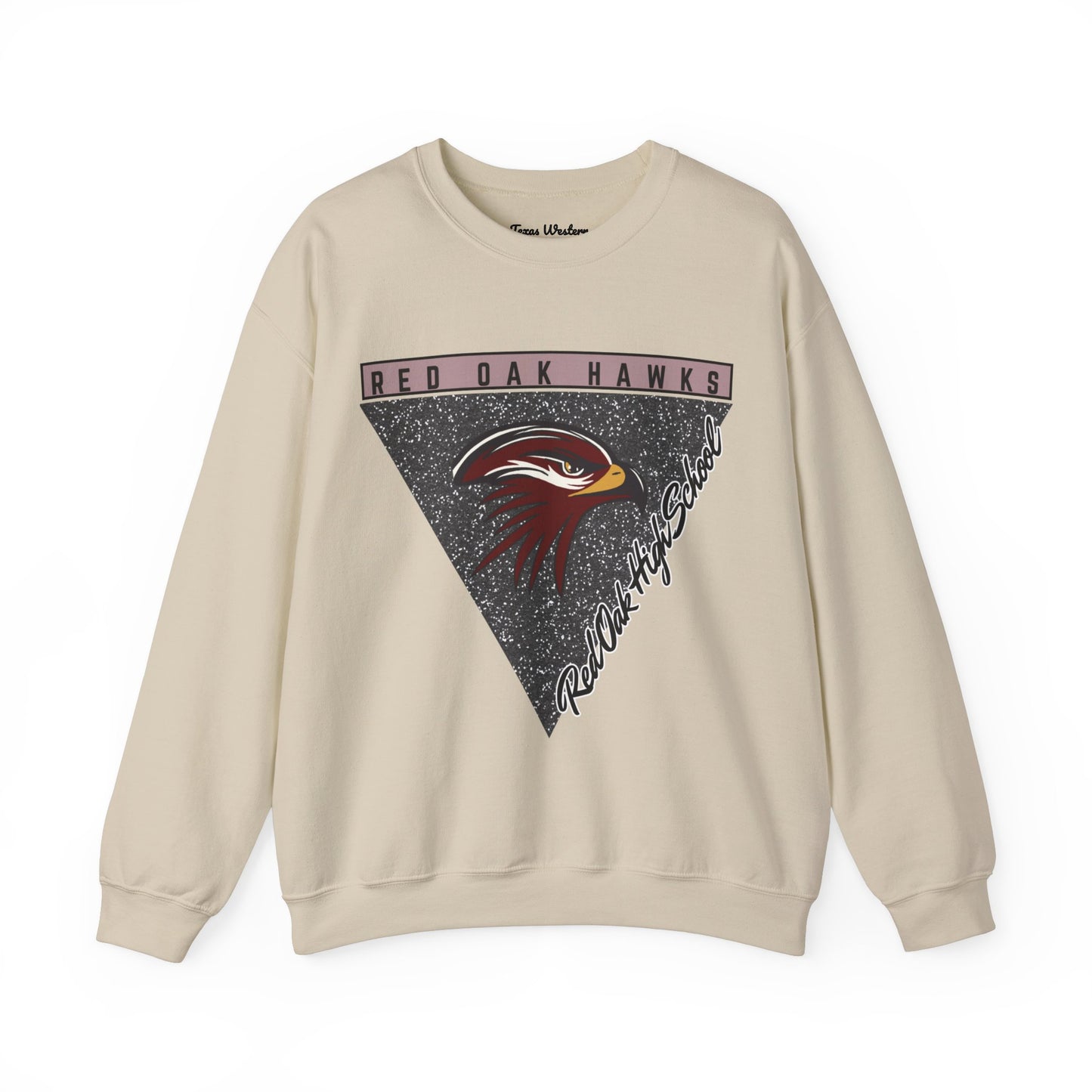 Hawks Triangle Crewneck - Gildan