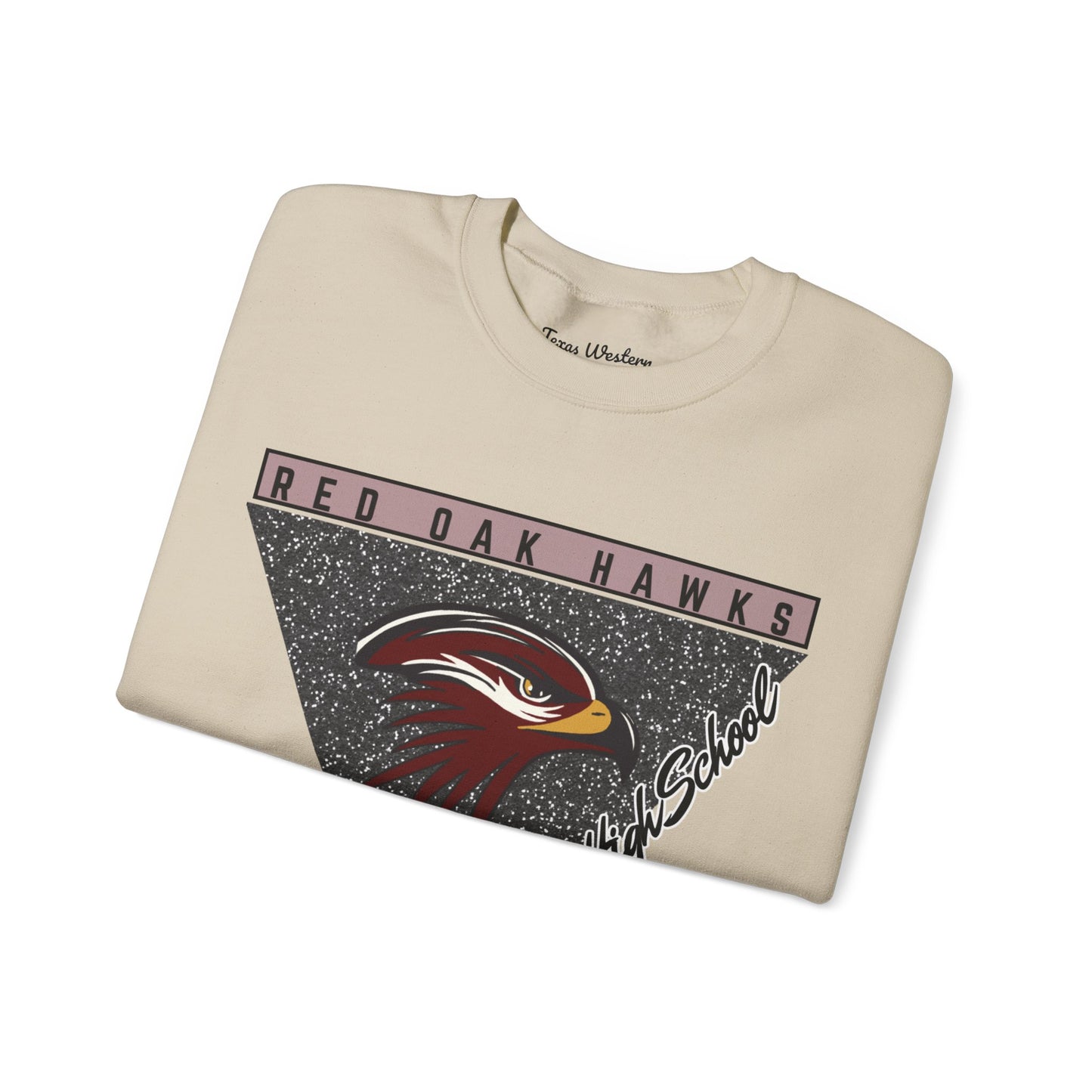 Hawks Triangle Crewneck - Gildan