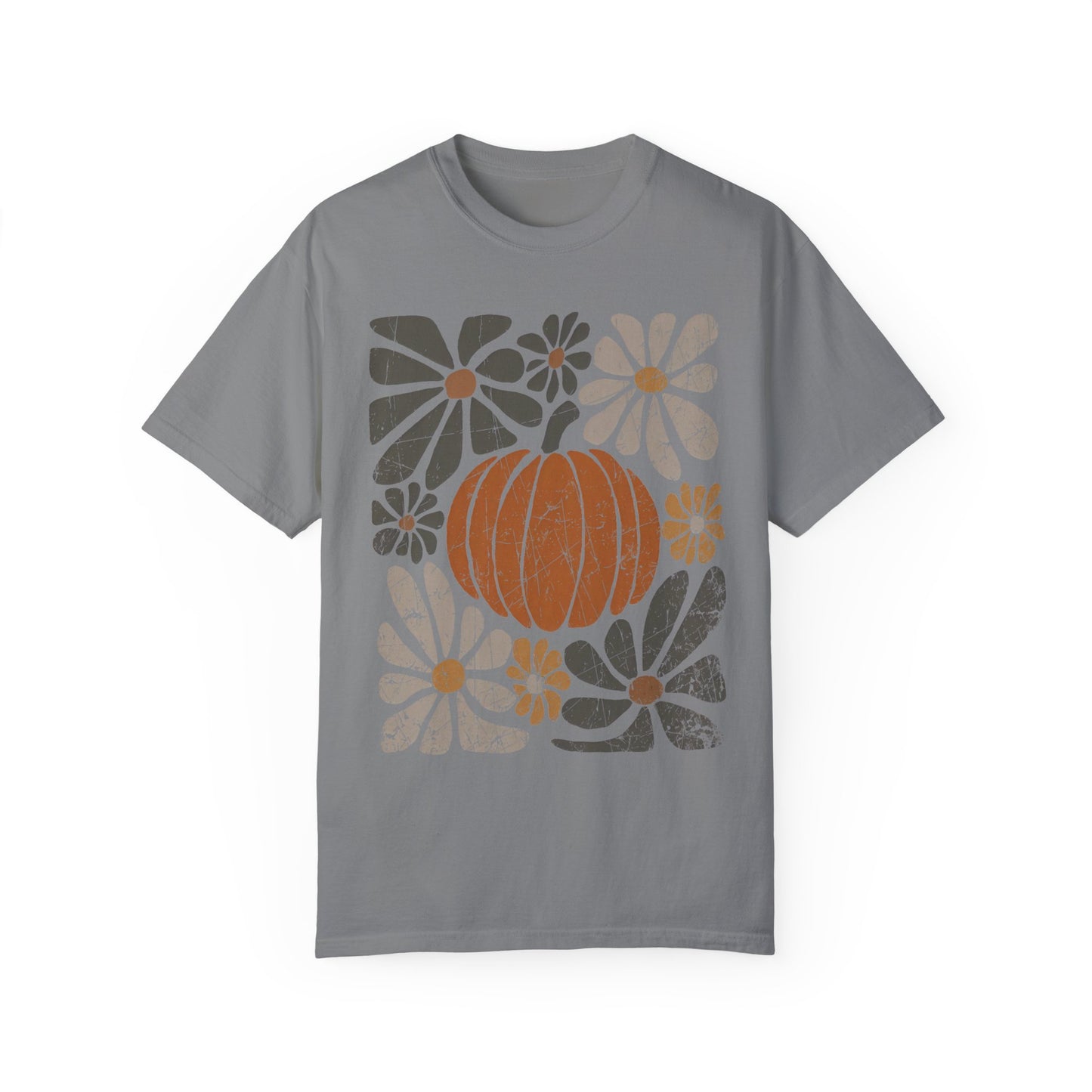 Boho Pumpkin Dark Tee - Comfort Colors