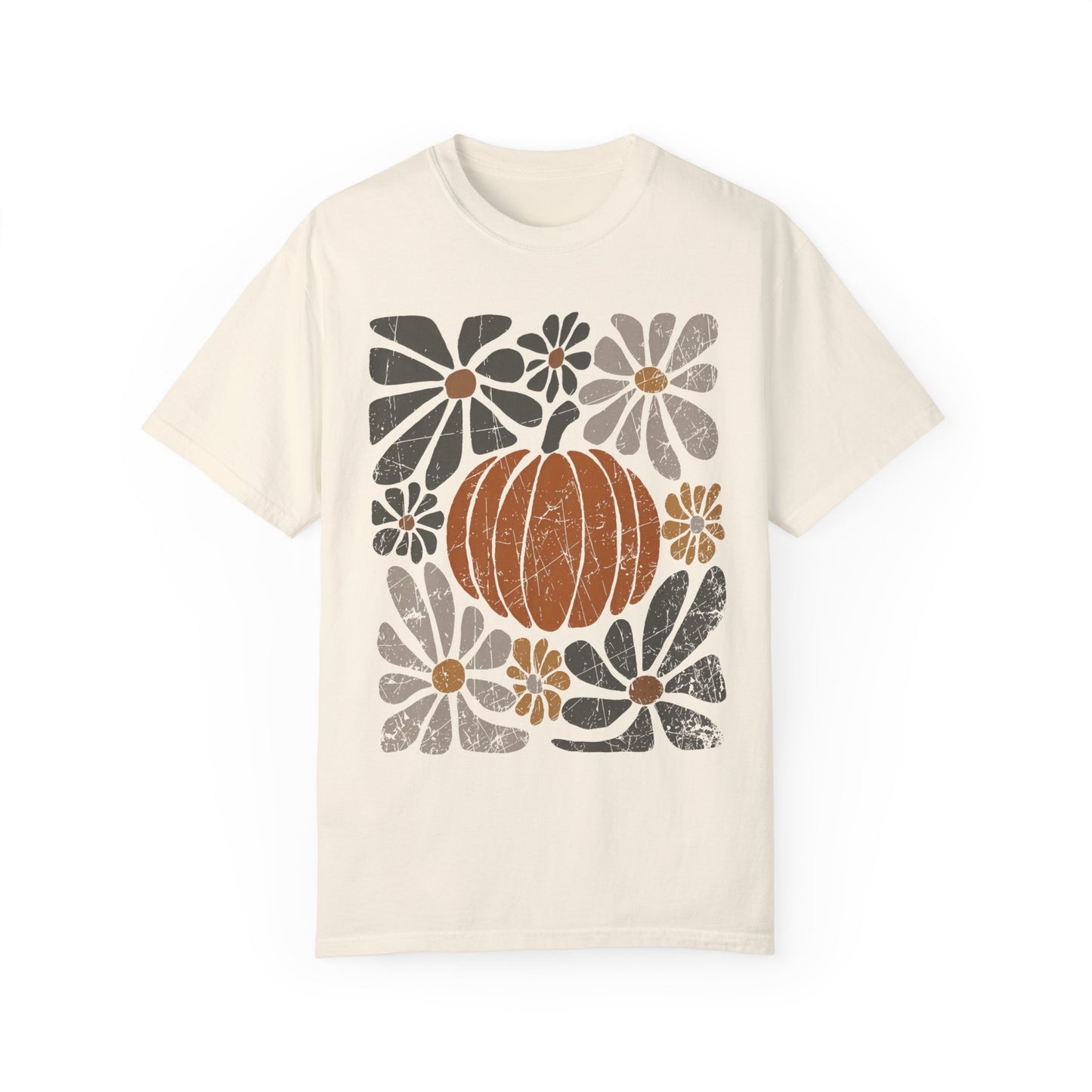 Boho Pumpkin Dark Tee - Comfort Colors
