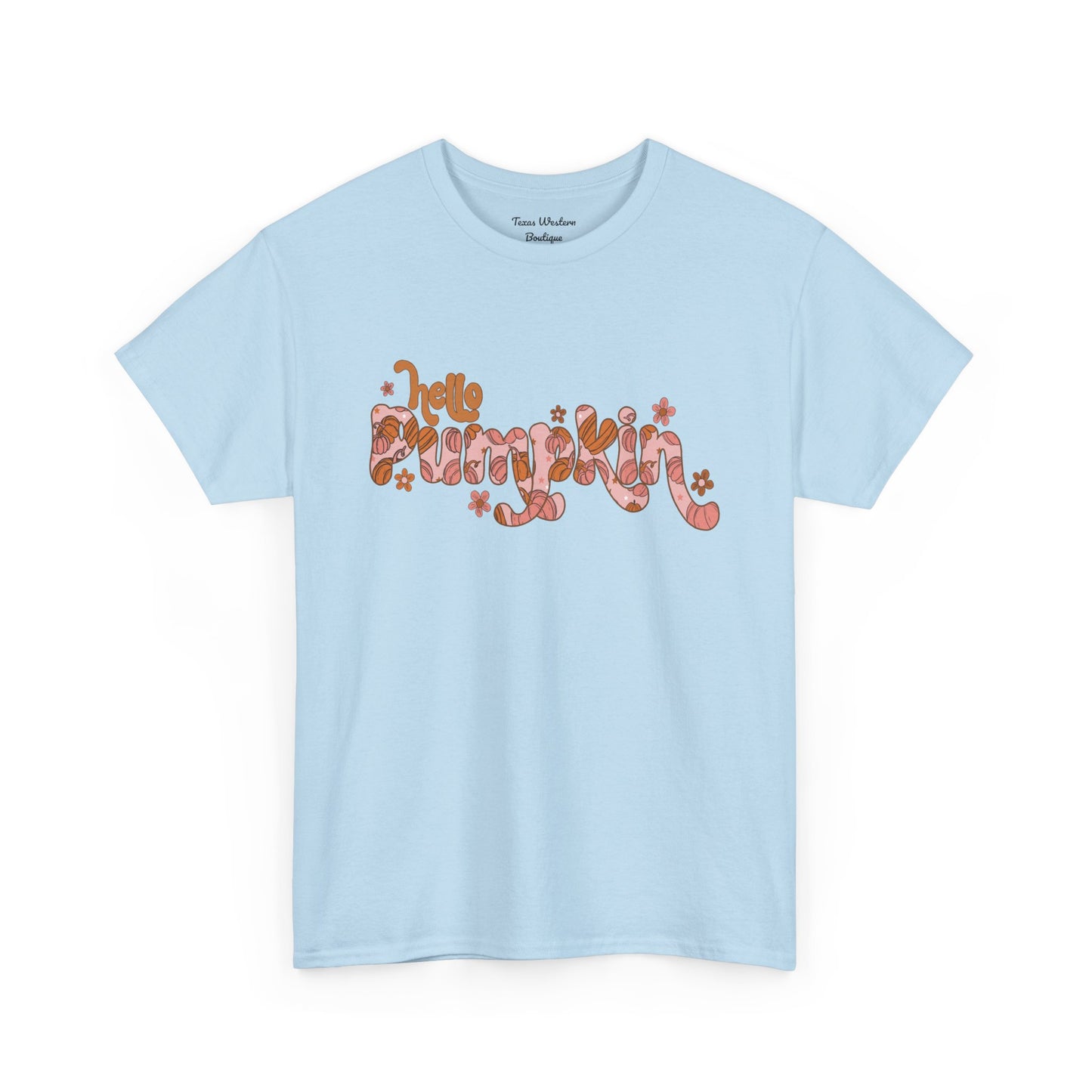 Hello Pumpkin Tee - Gildan