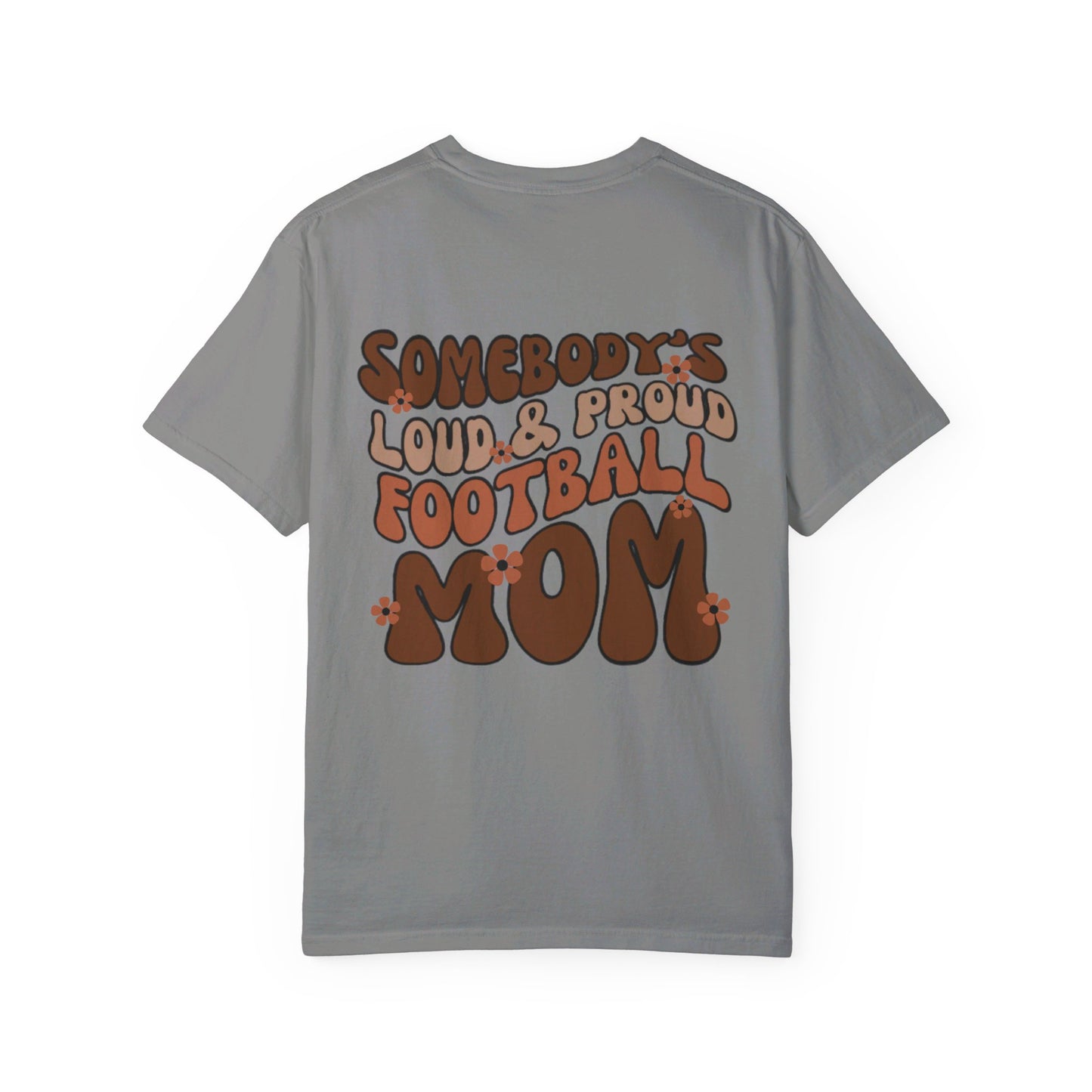 Football Mom Front/Back Tee - Comfort Colors