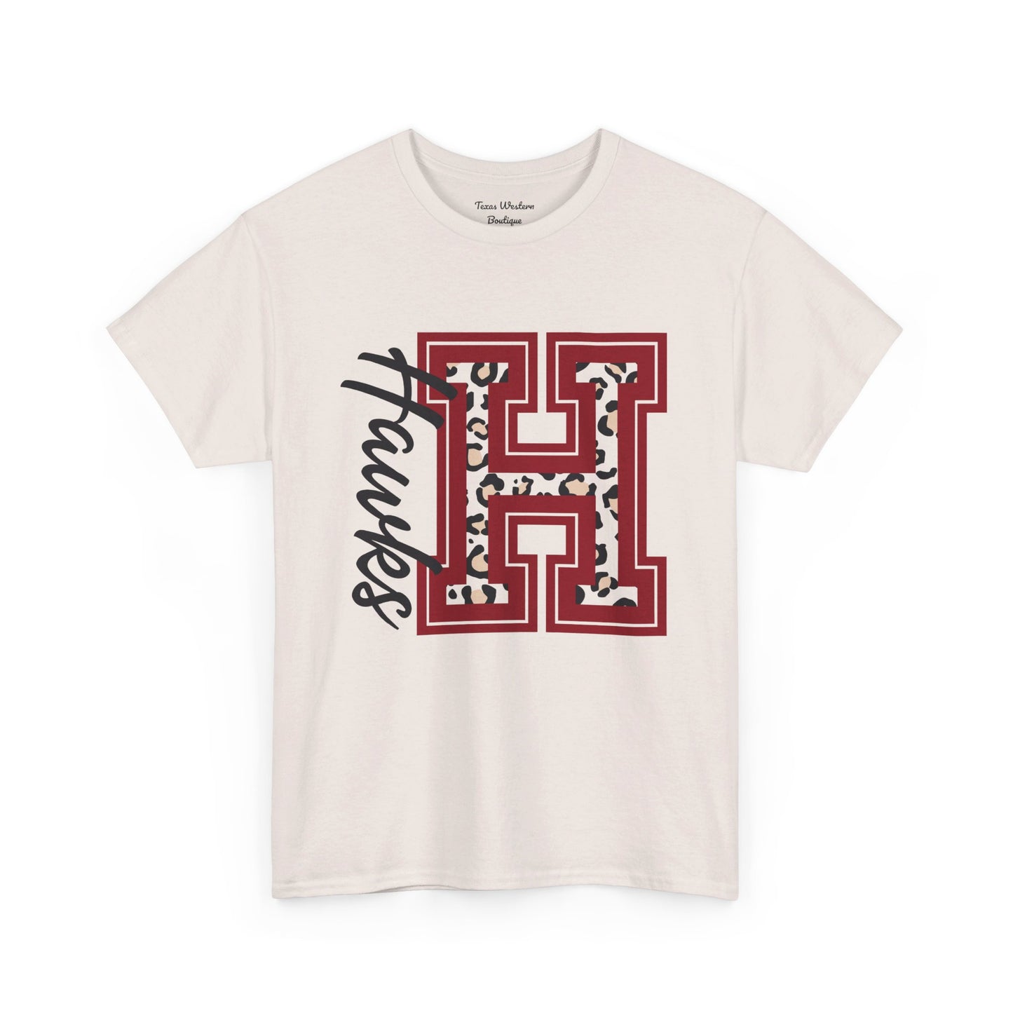 Hawks Cheetah Tee - Gildan