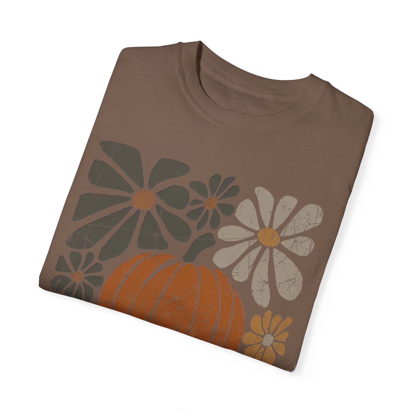 Boho Pumpkin Dark Tee - Comfort Colors