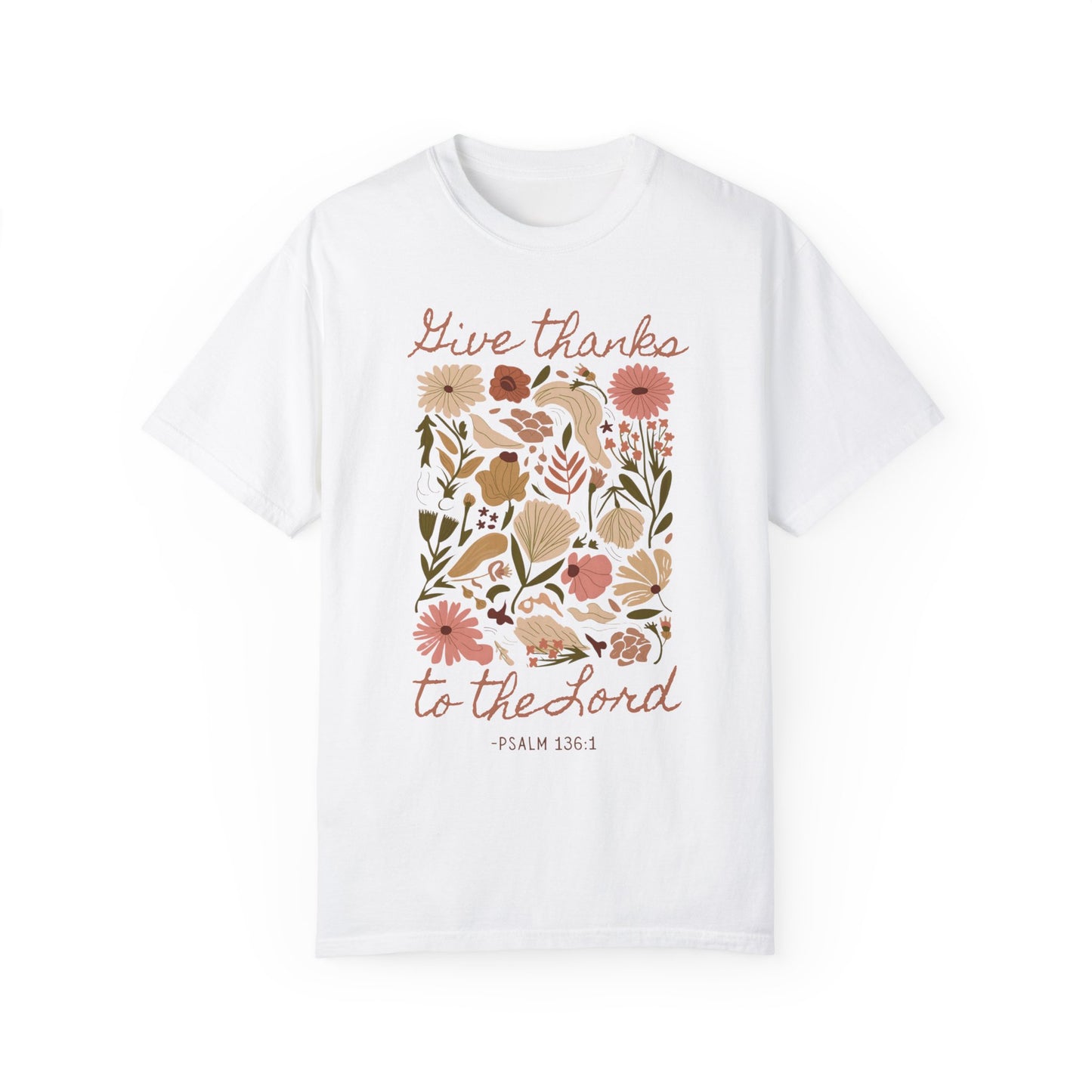 Give Thanks Boho Tee - Comfort Colors