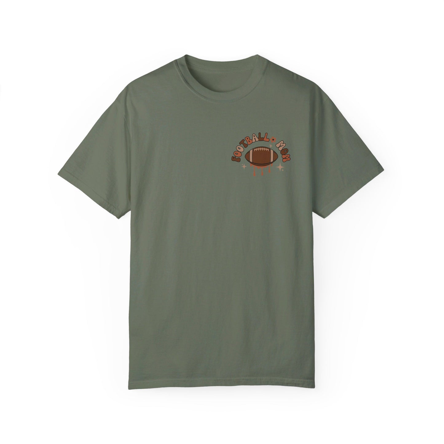 Football Mom Front/Back Tee - Comfort Colors