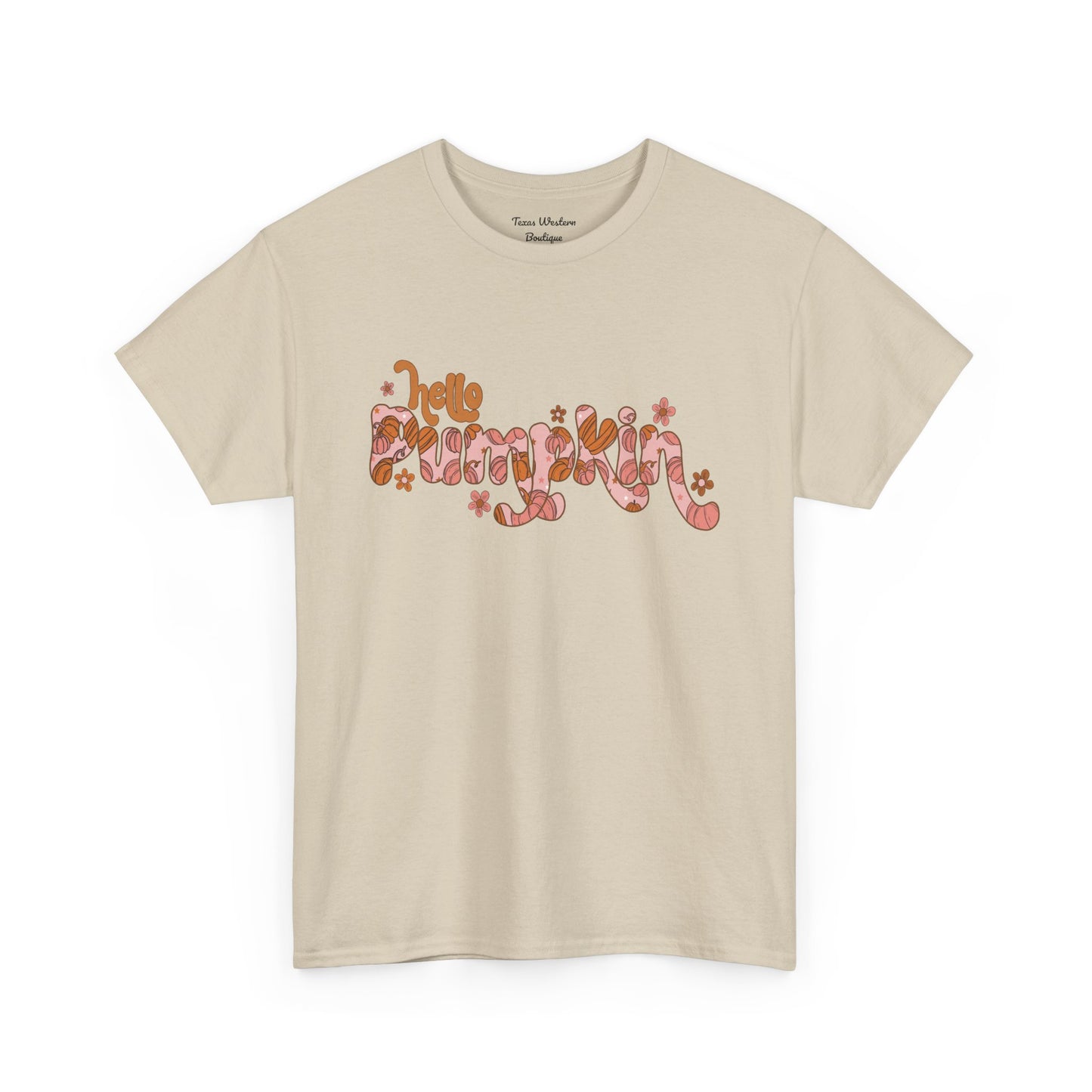 Hello Pumpkin Tee - Gildan