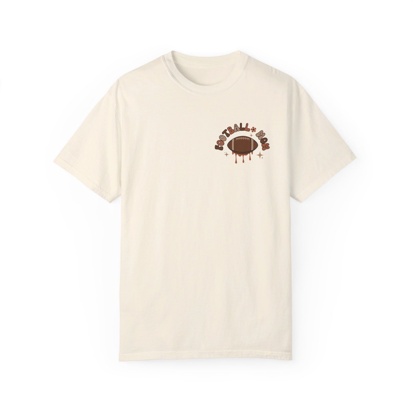 Football Mom Front/Back Tee - Comfort Colors