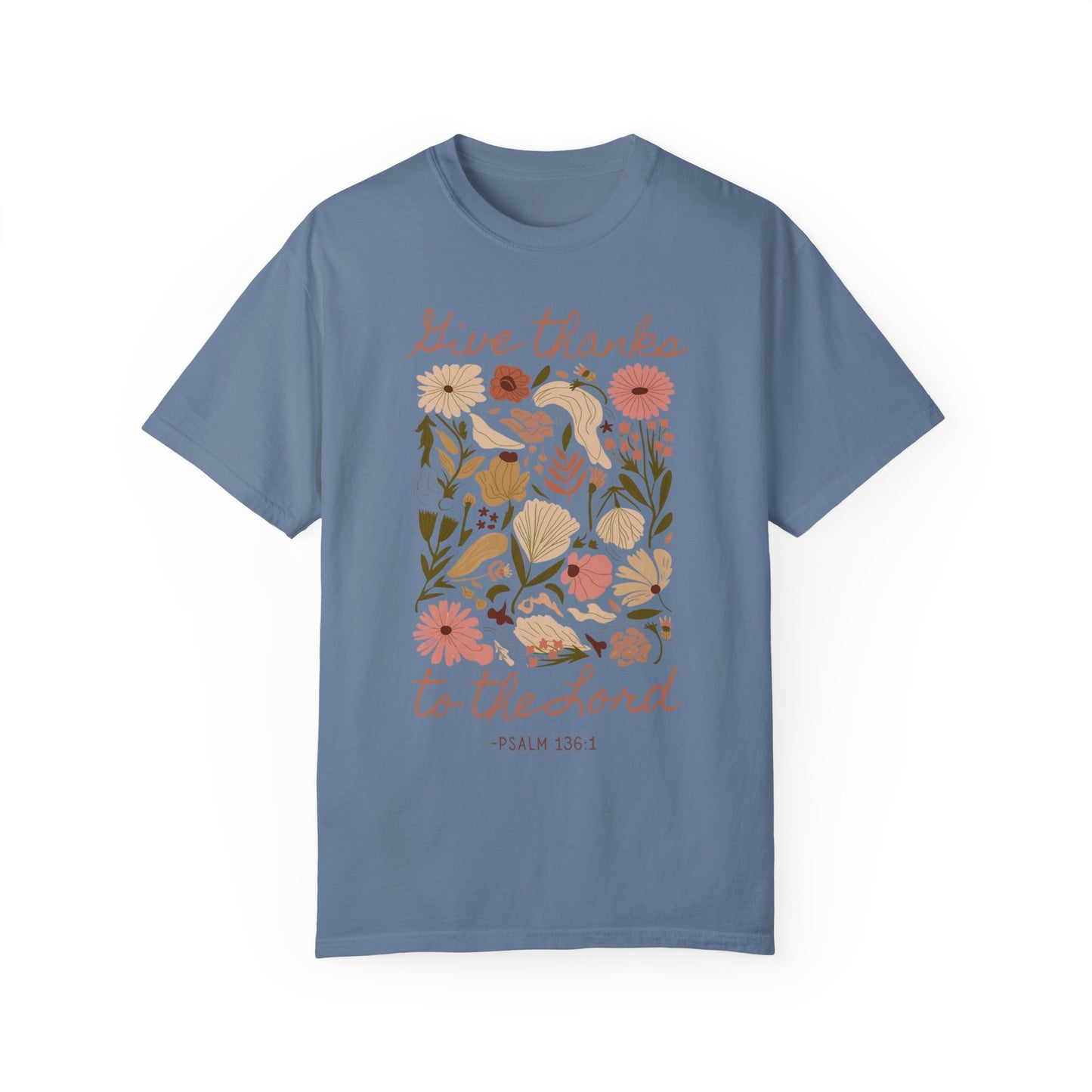 Give Thanks Boho Tee - Comfort Colors