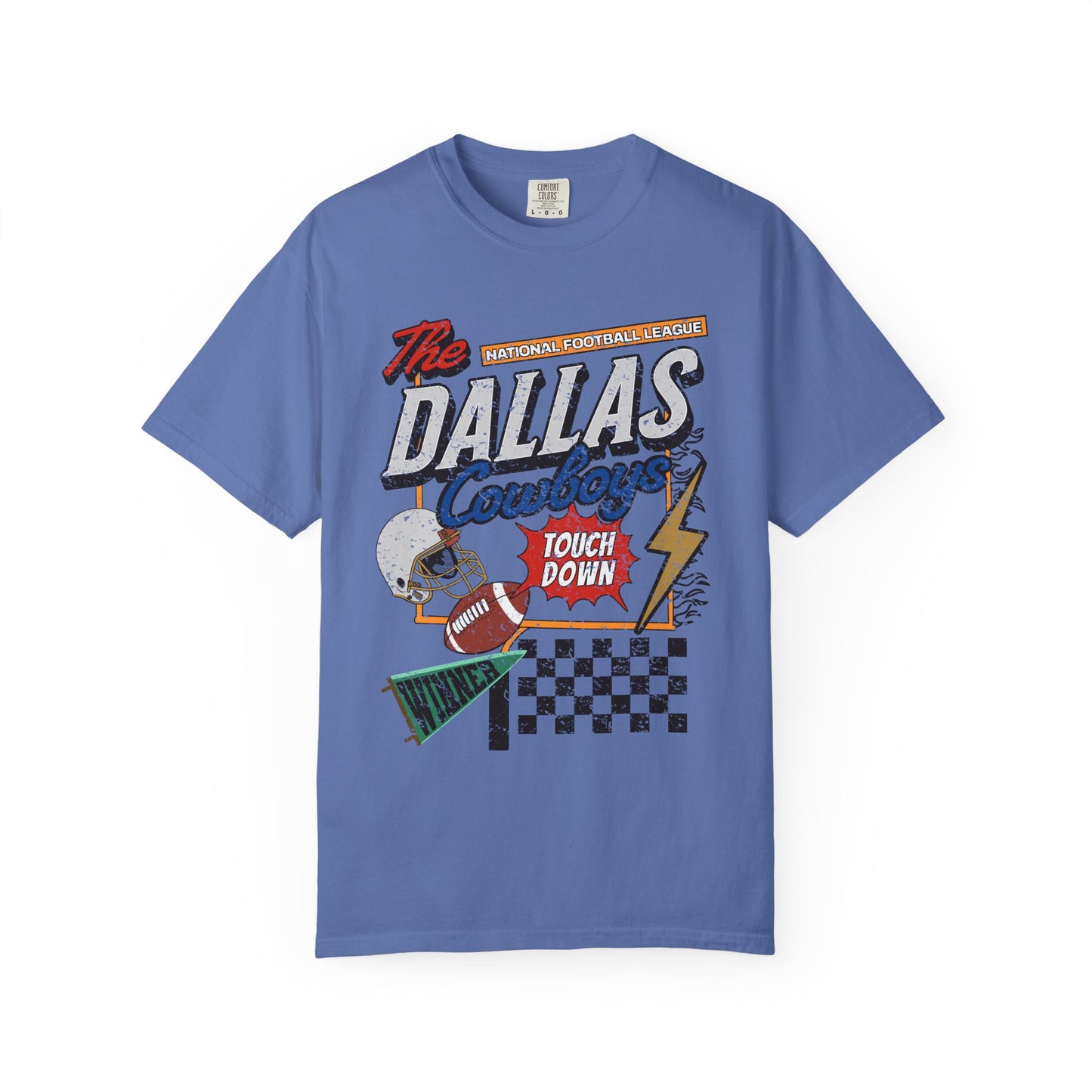 The Dallas Cowboys Tee - Comfort Colors