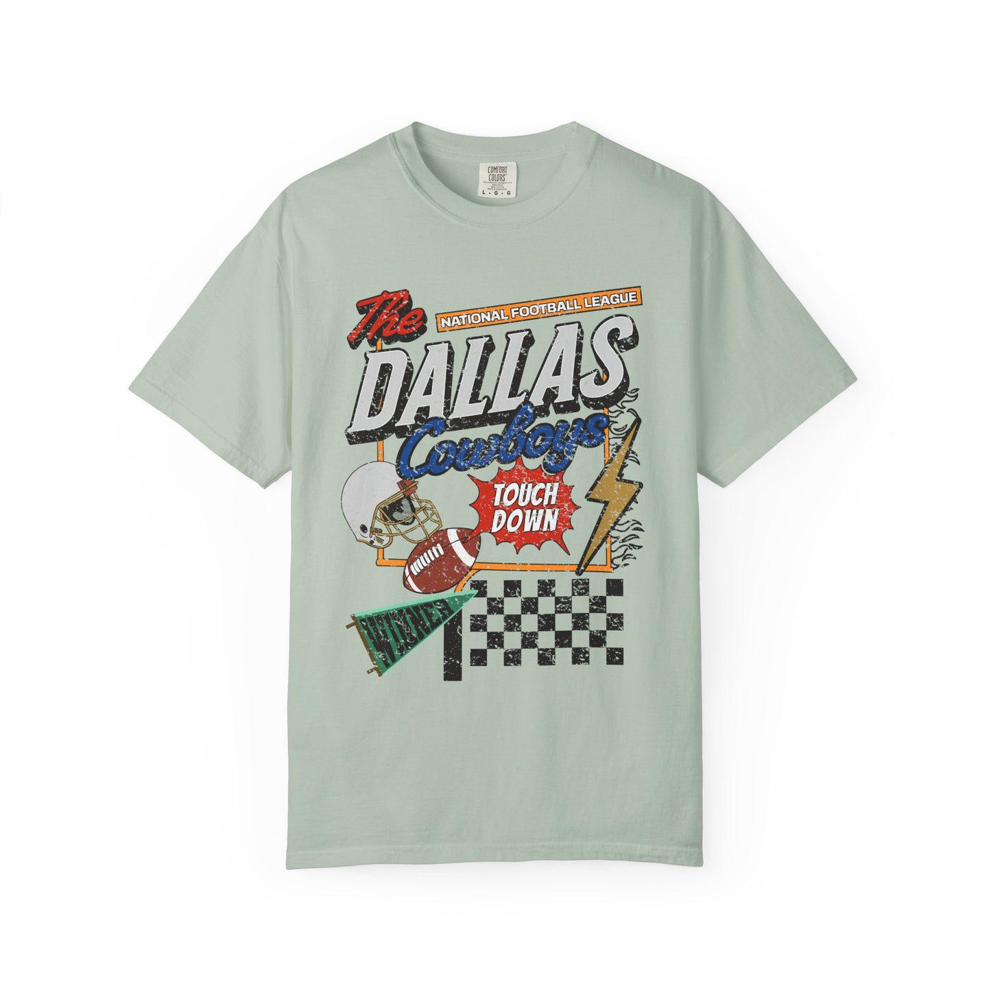The Dallas Cowboys Tee - Comfort Colors