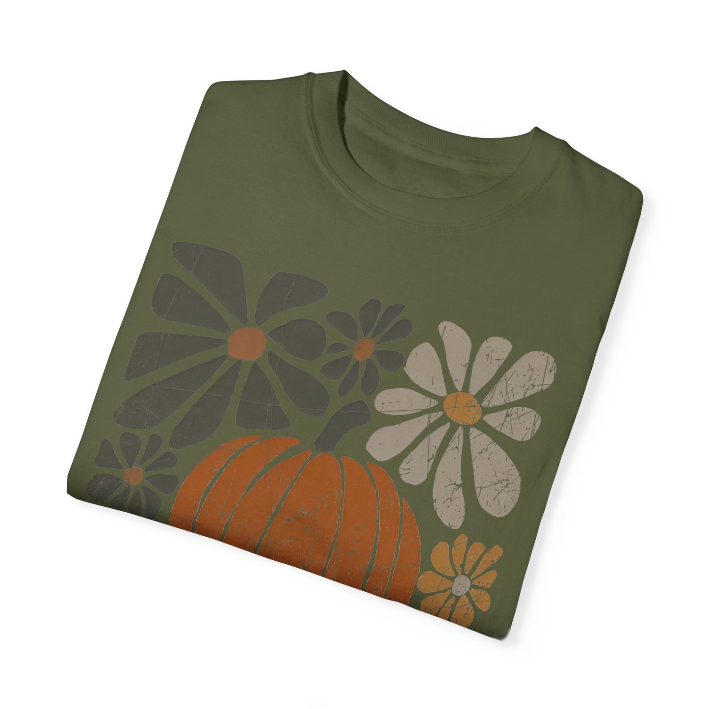 Boho Pumpkin Dark Tee - Comfort Colors