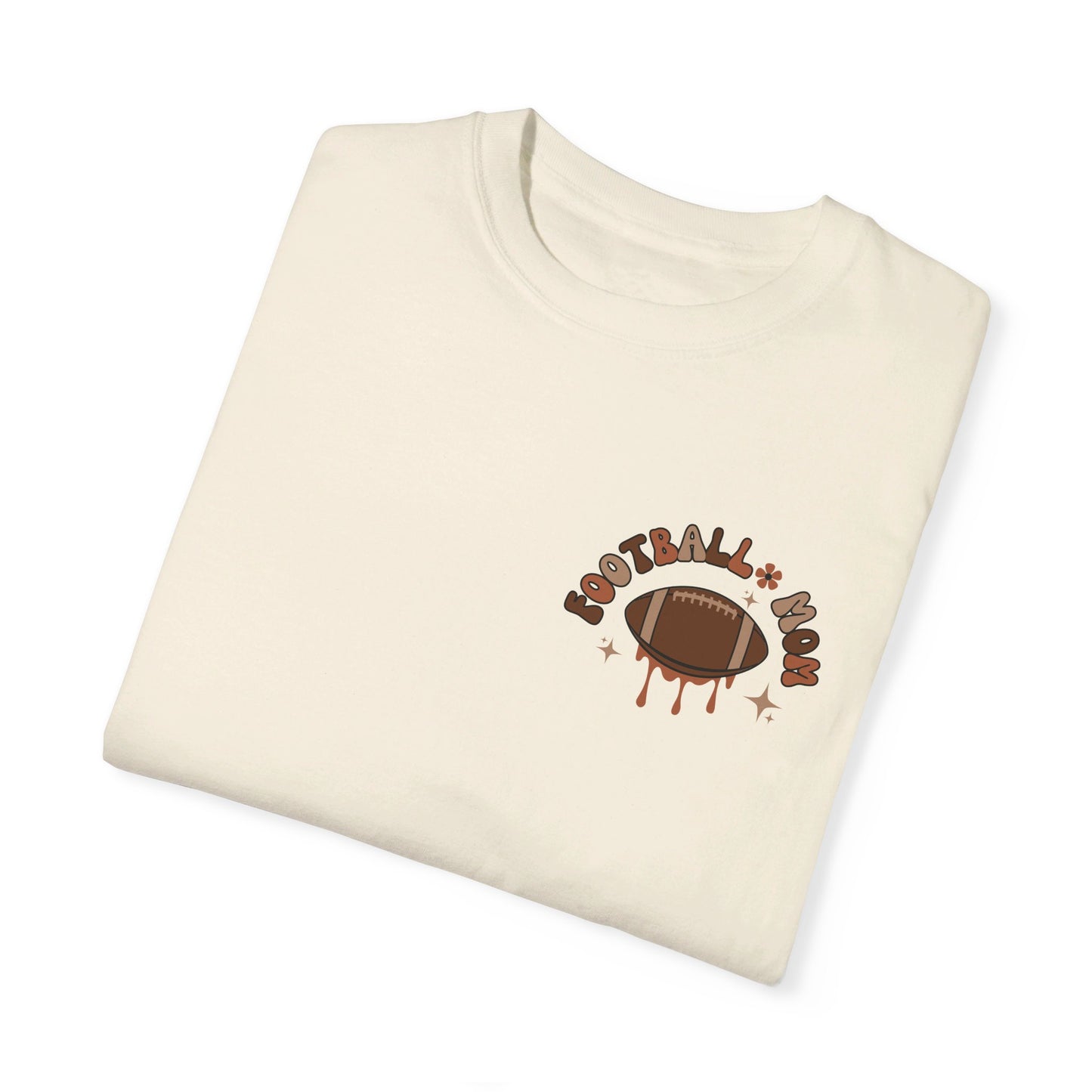 Football Mom Front/Back Tee - Comfort Colors