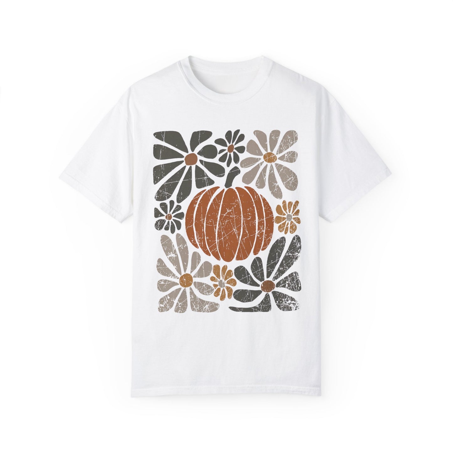 Boho Pumpkin Dark Tee - Comfort Colors