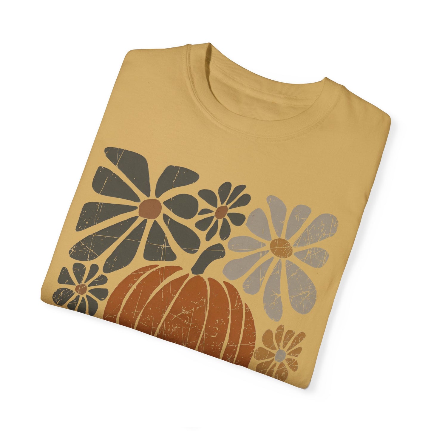 Boho Pumpkin Dark Tee - Comfort Colors