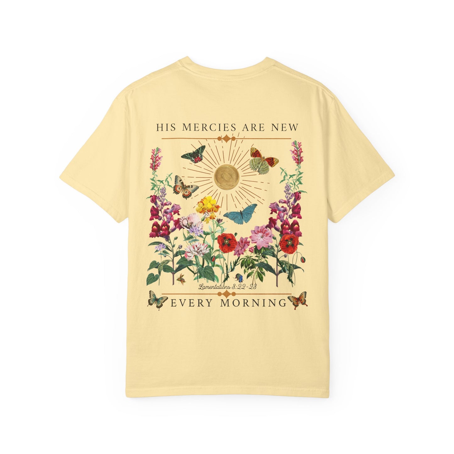 His Mercies are New Tee - Comfort Colors