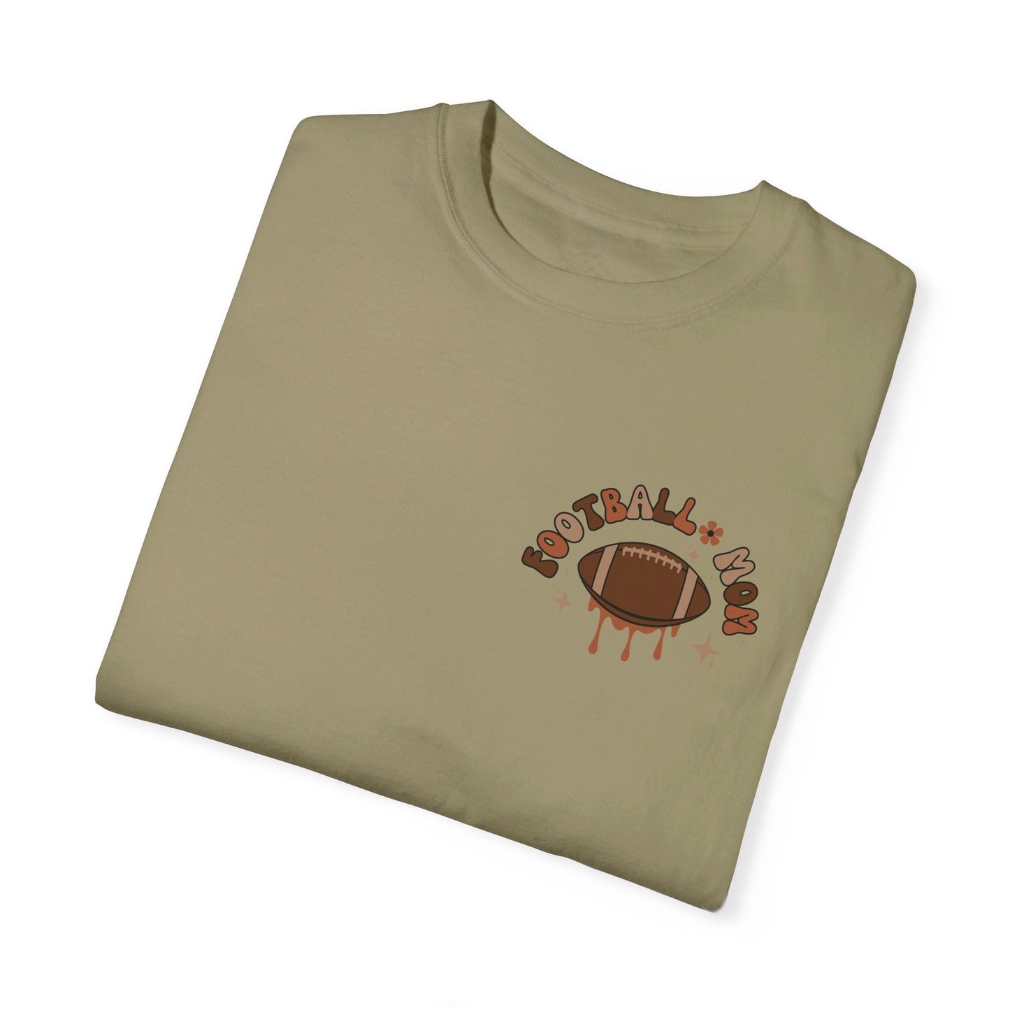 Football Mom Front/Back Tee - Comfort Colors