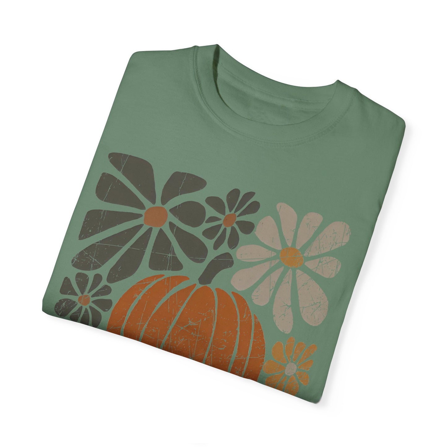 Boho Pumpkin Dark Tee - Comfort Colors