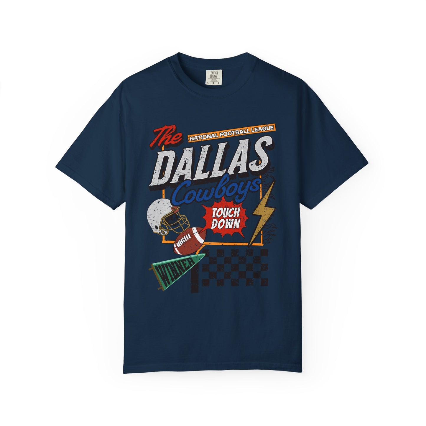 The Dallas Cowboys Tee - Comfort Colors