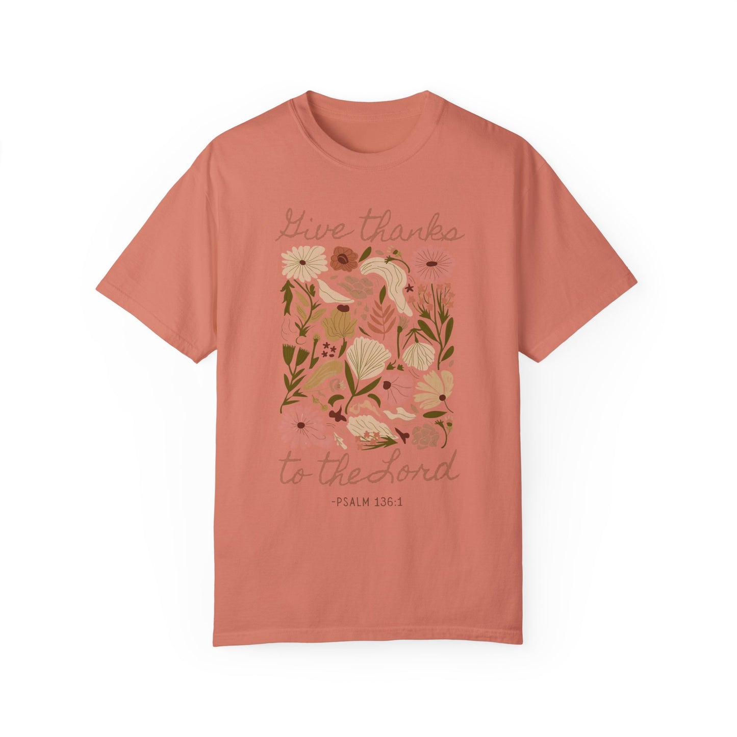 Give Thanks Boho Tee - Comfort Colors