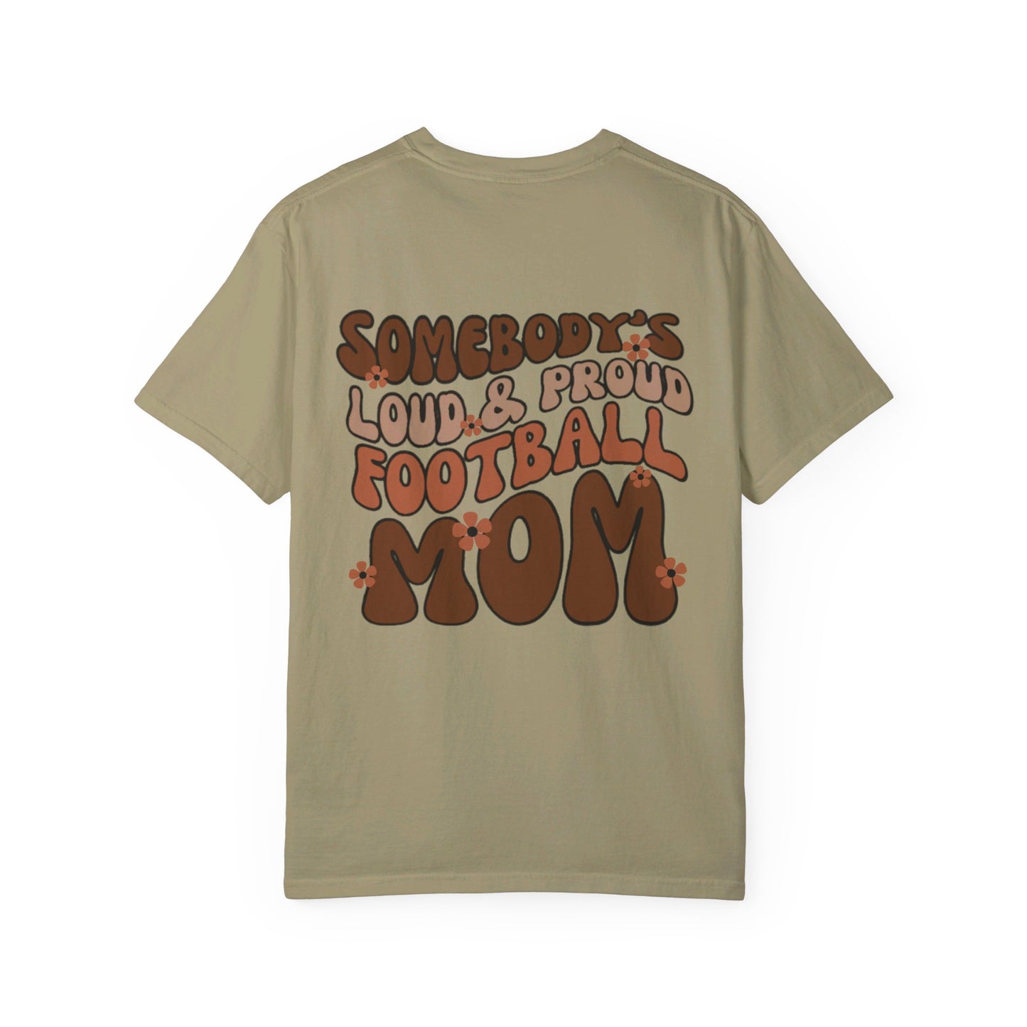 Football Mom Front/Back Tee - Comfort Colors