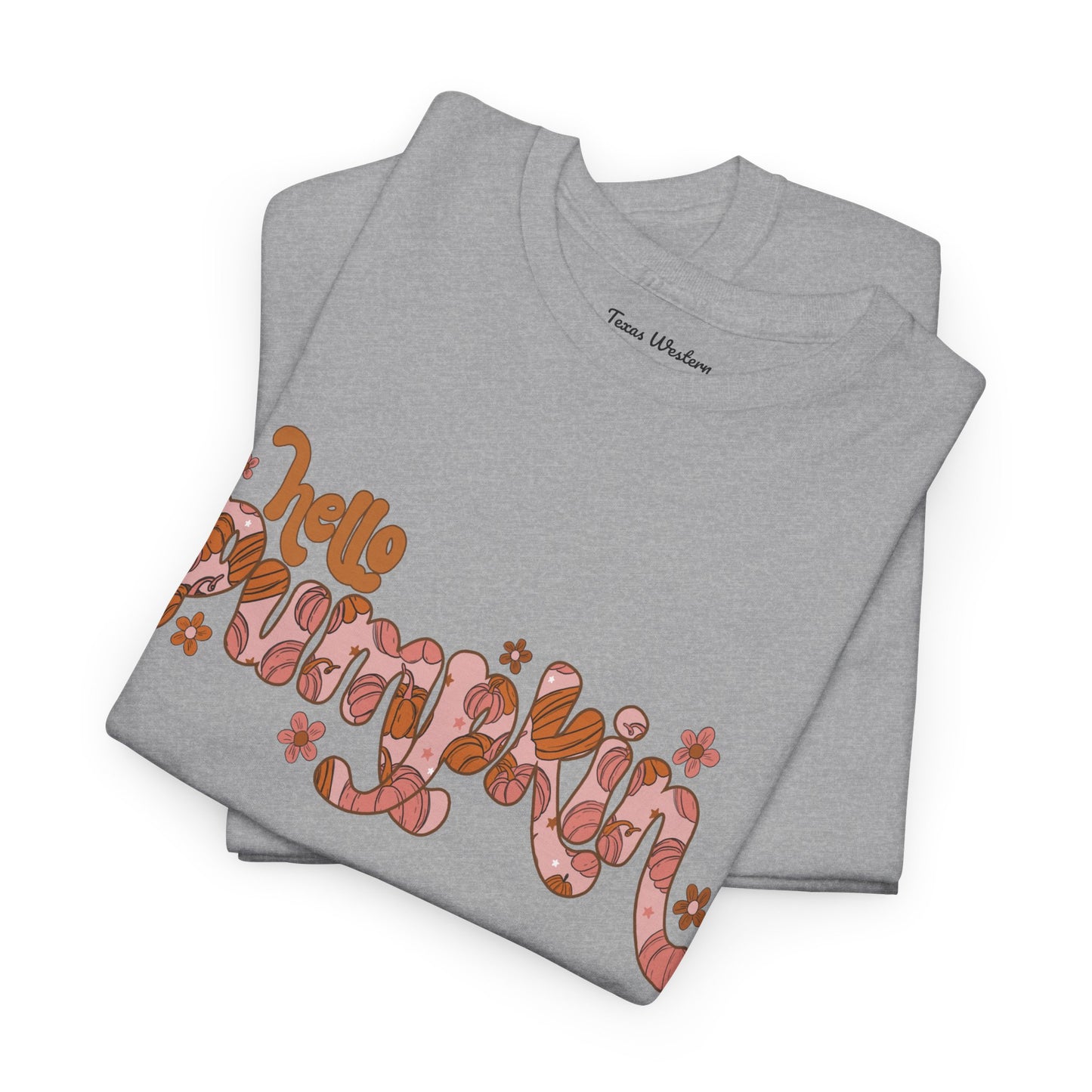 Hello Pumpkin Tee - Gildan